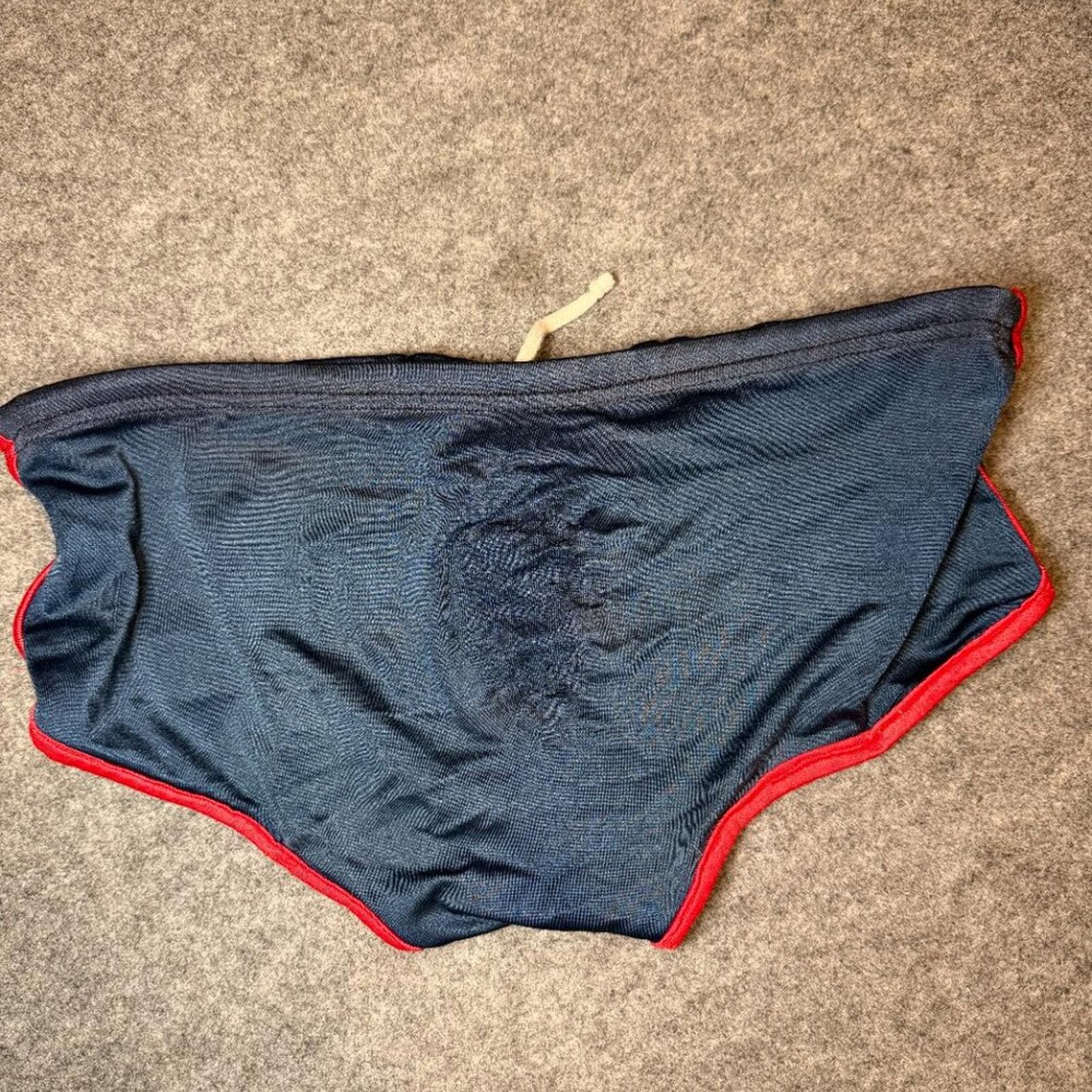 Other Vintage Gantner Men’s Swim Brief Size Medium – Navy/Red Trim Size US 32 / EU 48 - 7 Thumbnail