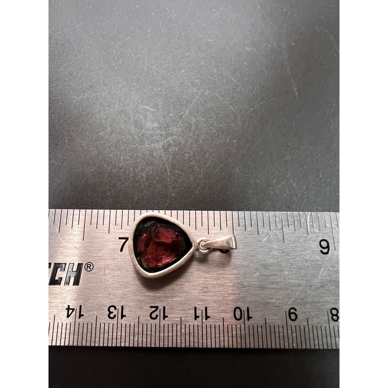 Other NEW Watermelon tourmaline slice 925 pendant 3.90 grams Size ONE SIZE - 4 Thumbnail