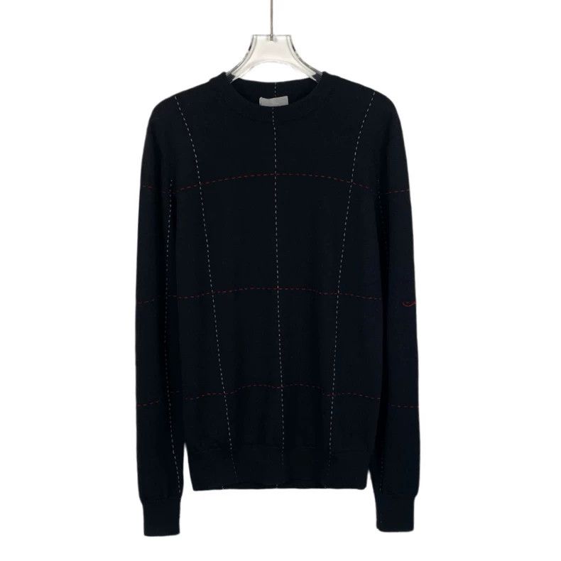 Dior Black Wool Knit Sweater Size XS-dmc