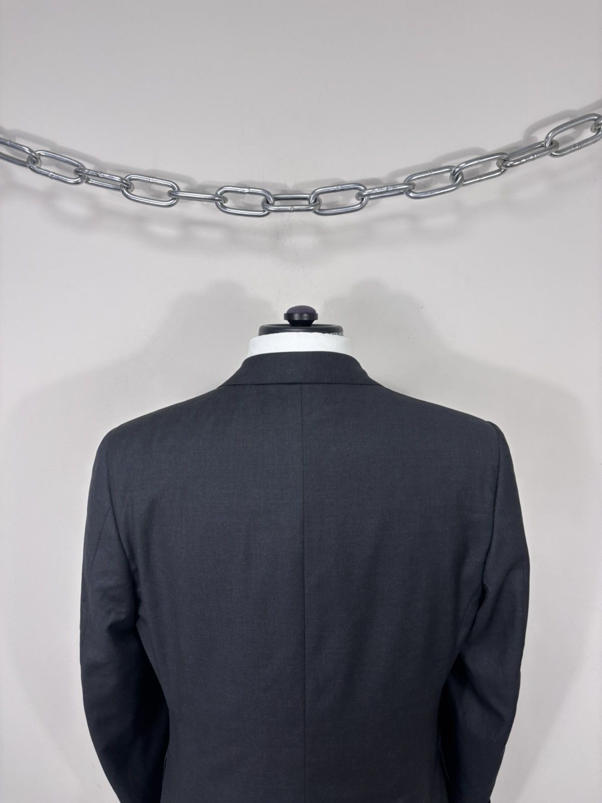 Corneliani Corneliani Linea Sartoria Men’s Grey Wool Blazer Jacket Size 48R - 10 Thumbnail