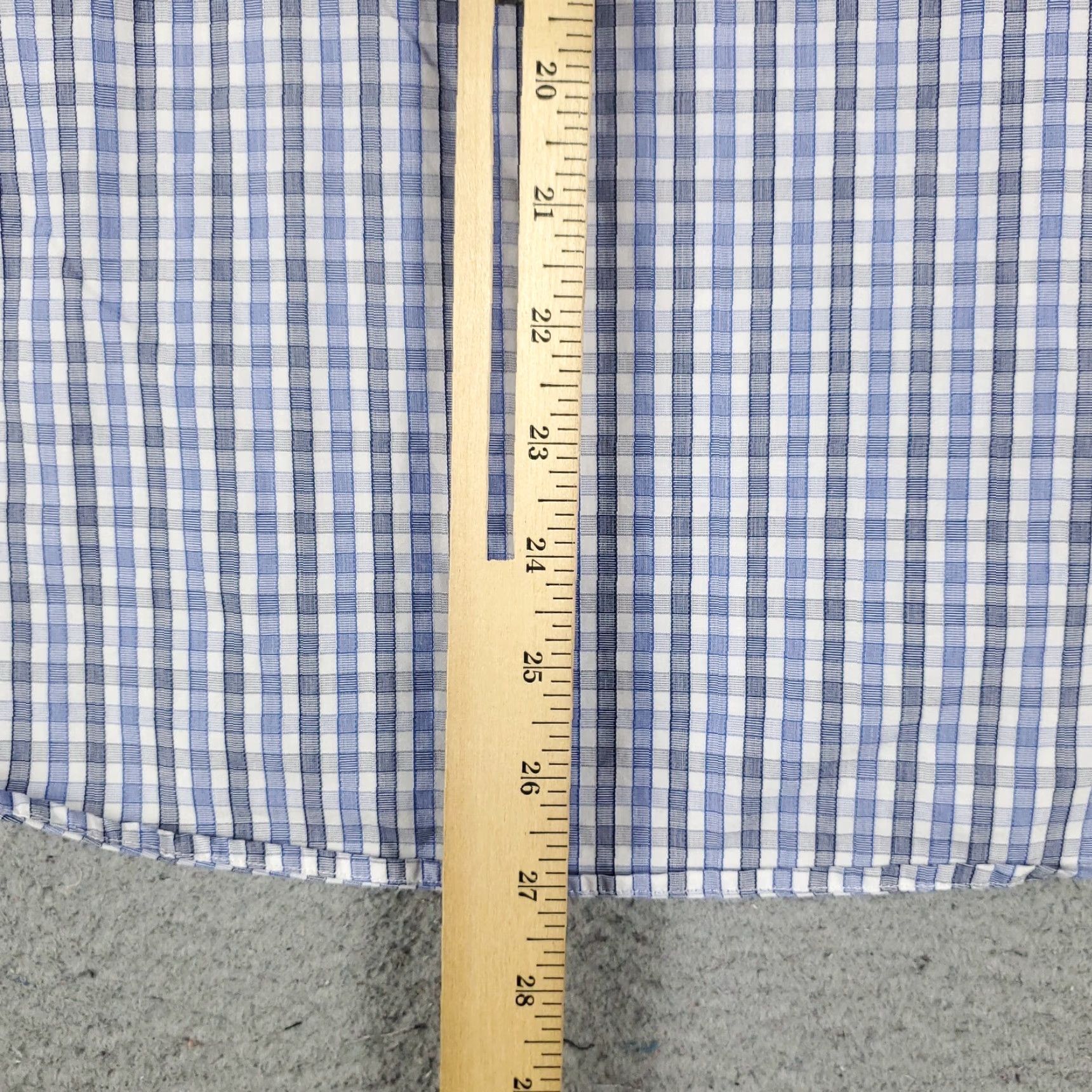 UNTUCKit UNTUCKit Blue Plaid Button-Up Shirt Long Sleeve Adult Medium Casual Mens Size US M / EU 48-50 / 2 - 4 Thumbnail
