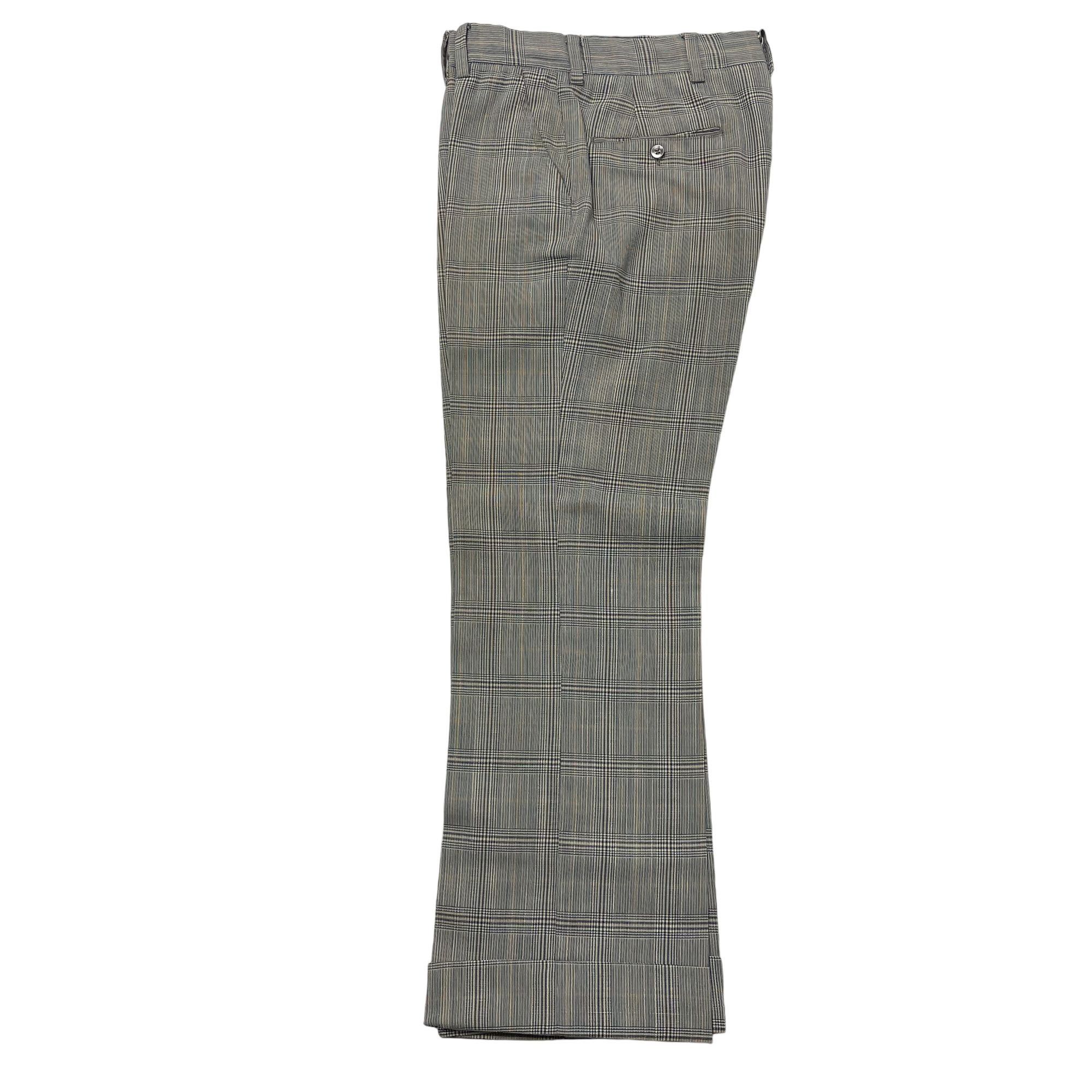 Other Vtg MoD Black White Copper GOLF Pants OVERCHECK Trousers Size US 32 / EU 48 - 4 Thumbnail