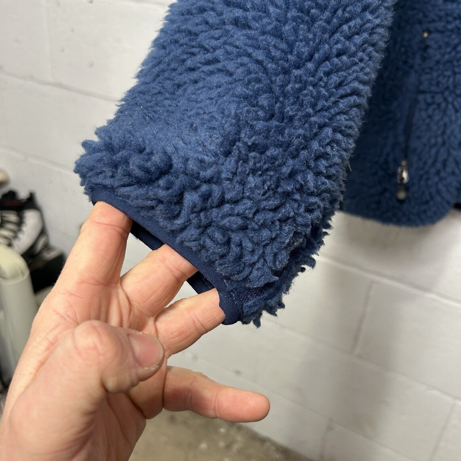 Patagonia Vintage Patagonia Retro X Deep Pile Fleece Jacket “Blue” Size US S / EU 44-46 / 1 - 14 Thumbnail