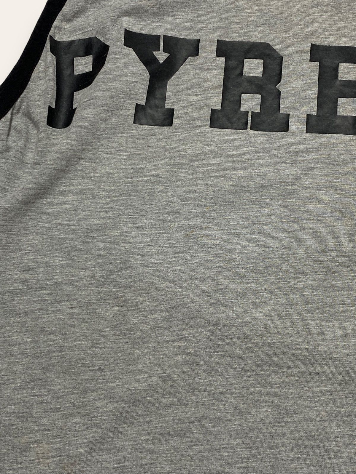 Pyrex Vision Vintage PYREX Grey Tank Top Virgil Abloh Y2k Size US S / EU 44-46 / 1 - 8 Thumbnail