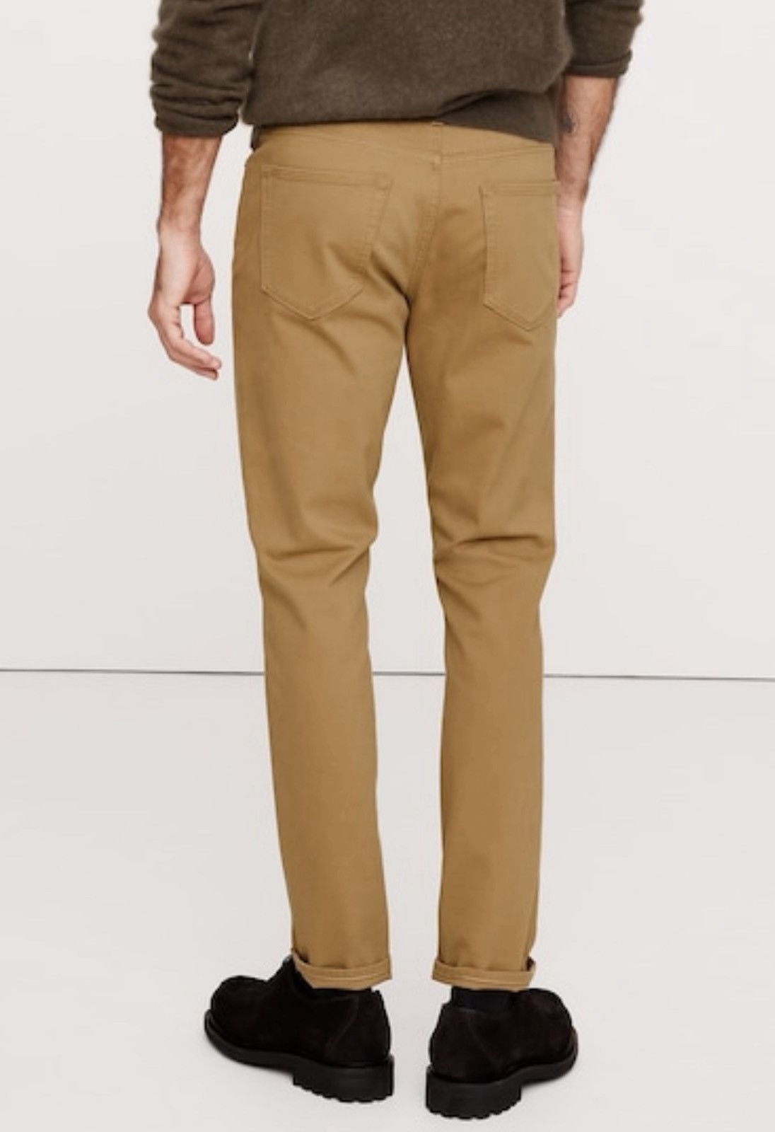 Banana Republic Banana Republic Chino Slim Fit Traveler Pant Gold Brown 32 Size US 32 / EU 48 - 8 Thumbnail
