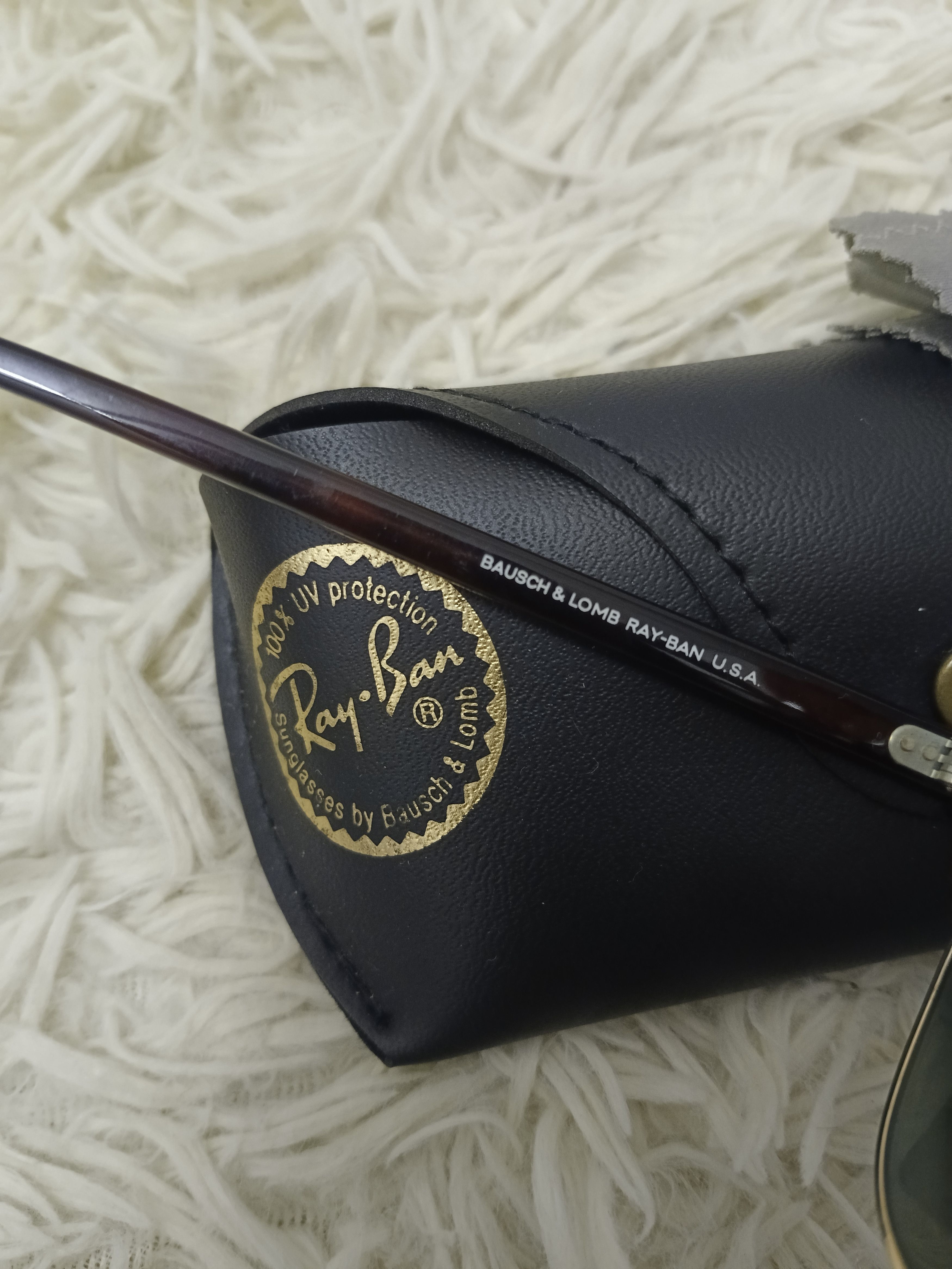 RayBan BRUCE WILLIS RAYBAN CLUBMASTER 80s Size ONE SIZE - 9 Thumbnail