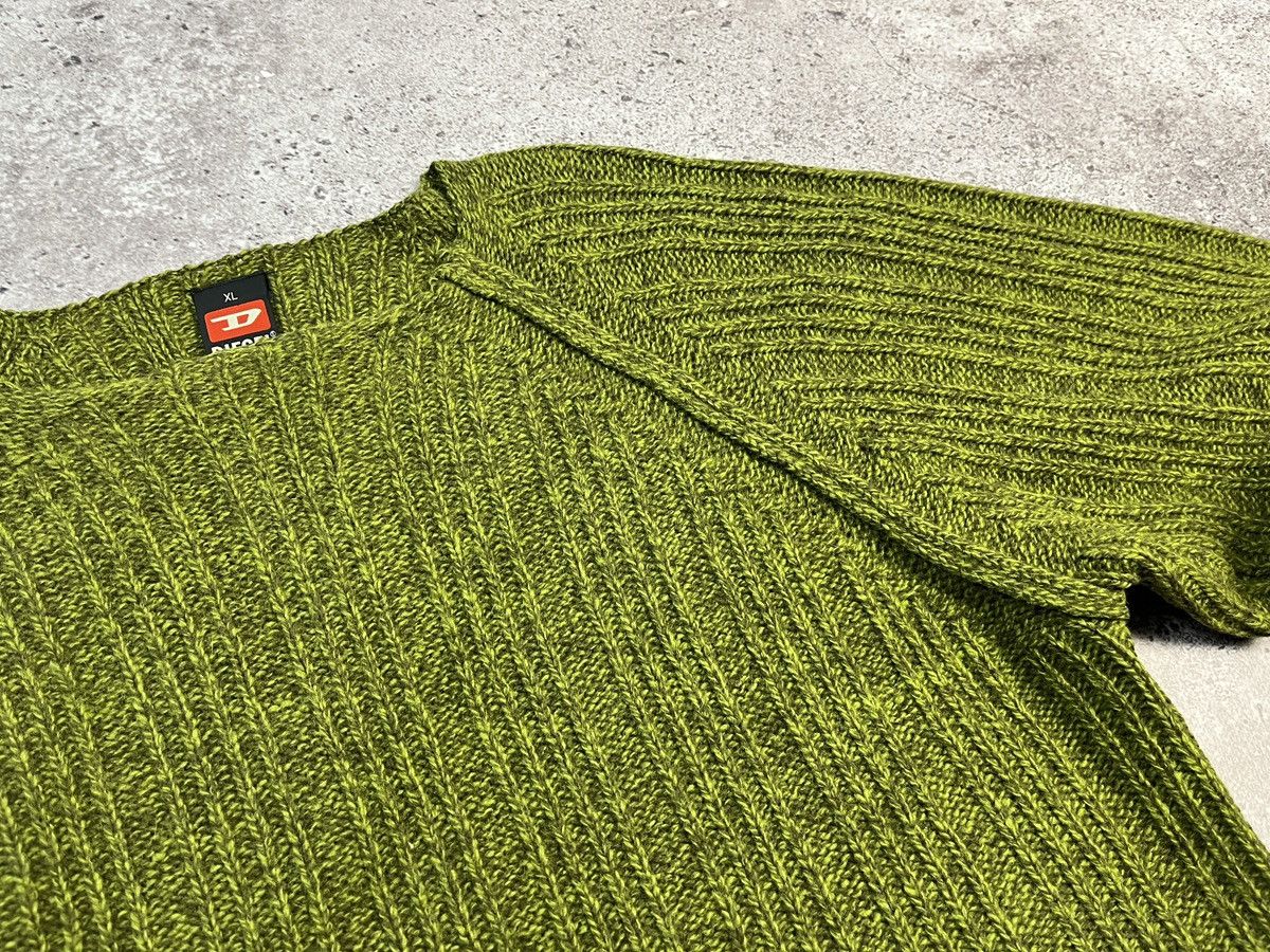 Diesel Rare Avantgarde Y2K Wool Sweater Size US XL / EU 56 / 4 - 5 Thumbnail