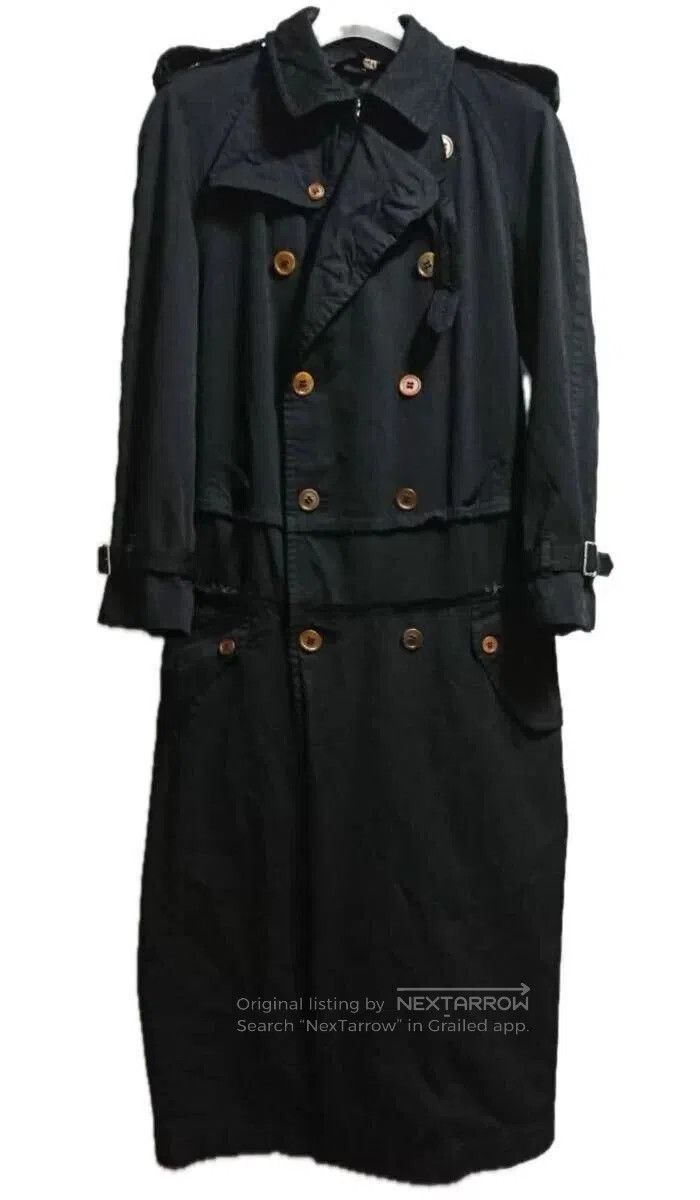 Comme des Garcons Comme des Garcons Black Trench Coat. Size US M / EU 48-50 / 2 - 2 Thumbnail
