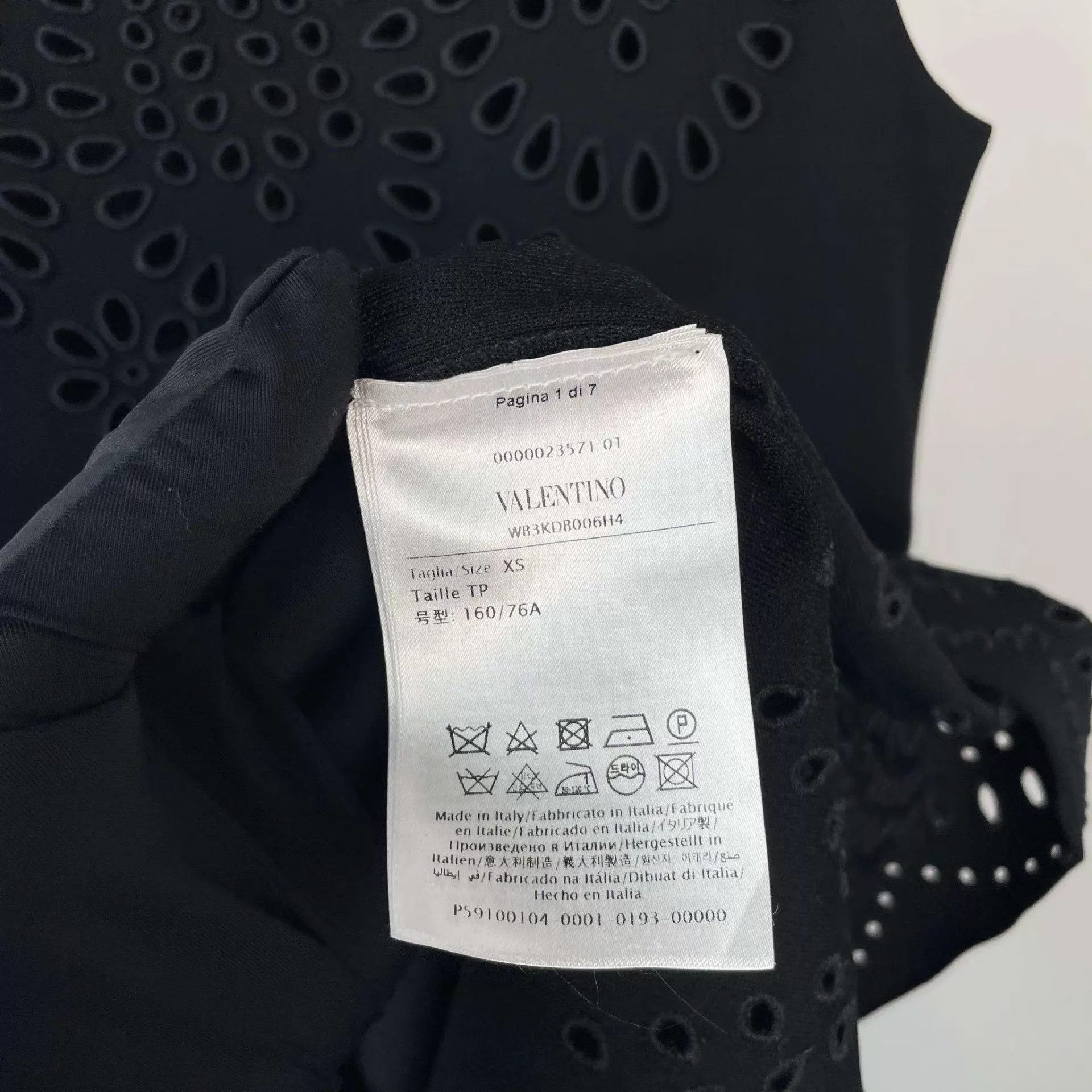 Valentino Valentino Sleeveless Dress Women's XS Black Size XS / US 0-2 / IT 36-38 - 3 Thumbnail