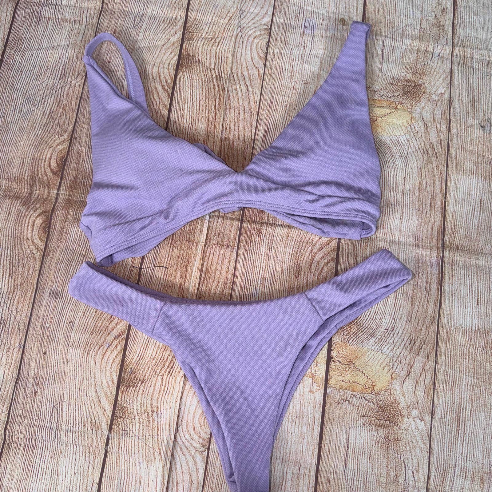 Other Purple Medium Bikini Set Size ONE SIZE - 1 Thumbnail