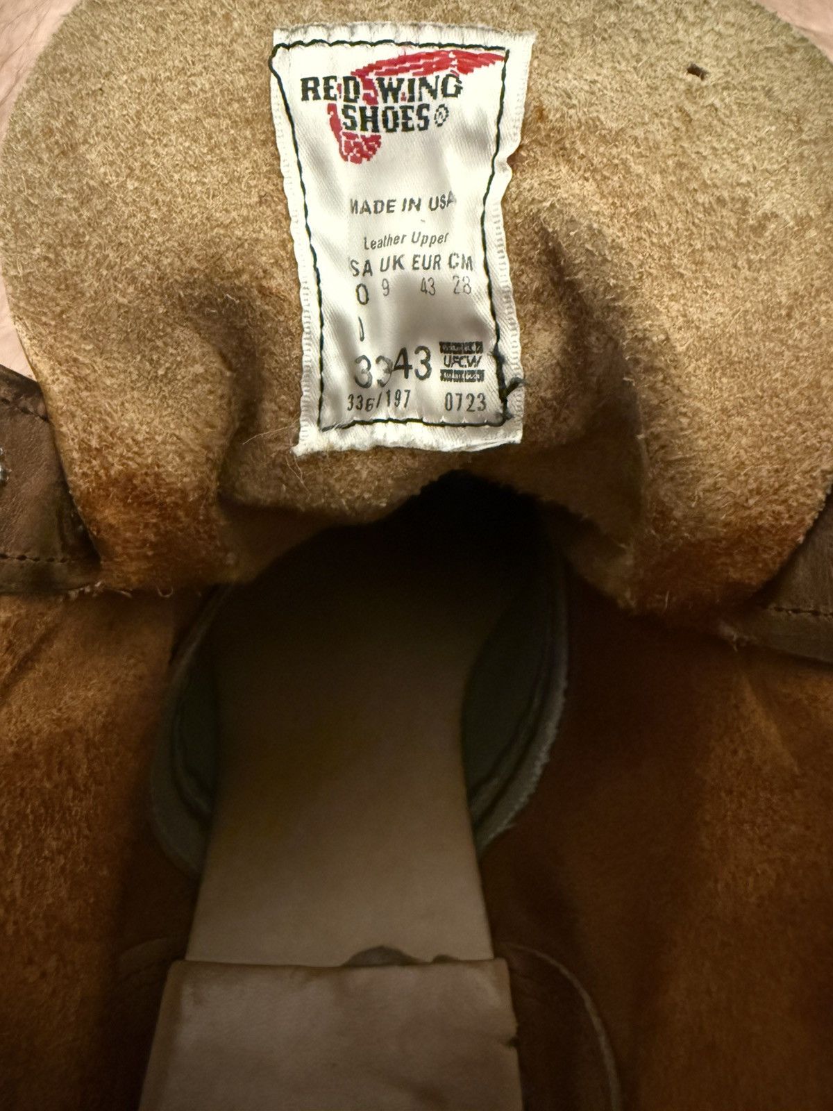 Red Wing Red Wing Blacksmith 3343 Copper Rough and Tough Seconds Size US 10 / EU 43 - 9 Thumbnail