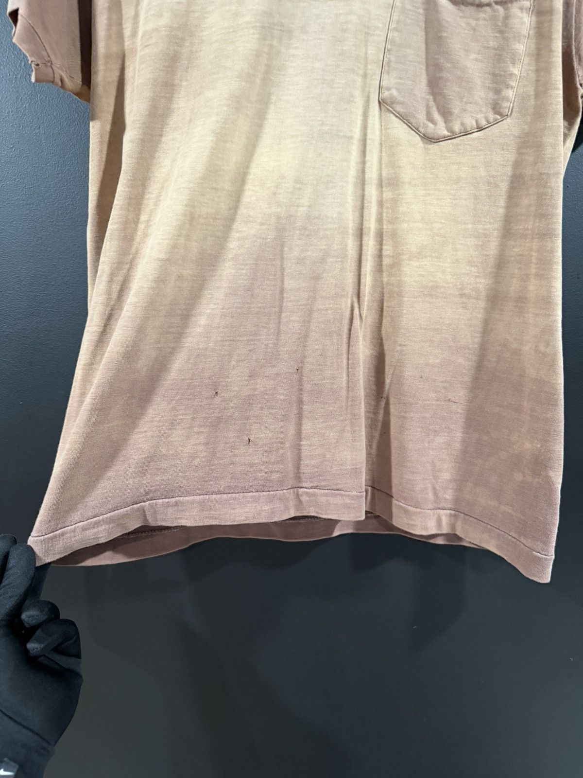 Vintage 1970s Vintage Blank Single Stitch Sun Faded Distressed Tee M Size US M / EU 48-50 / 2 - 7 Thumbnail