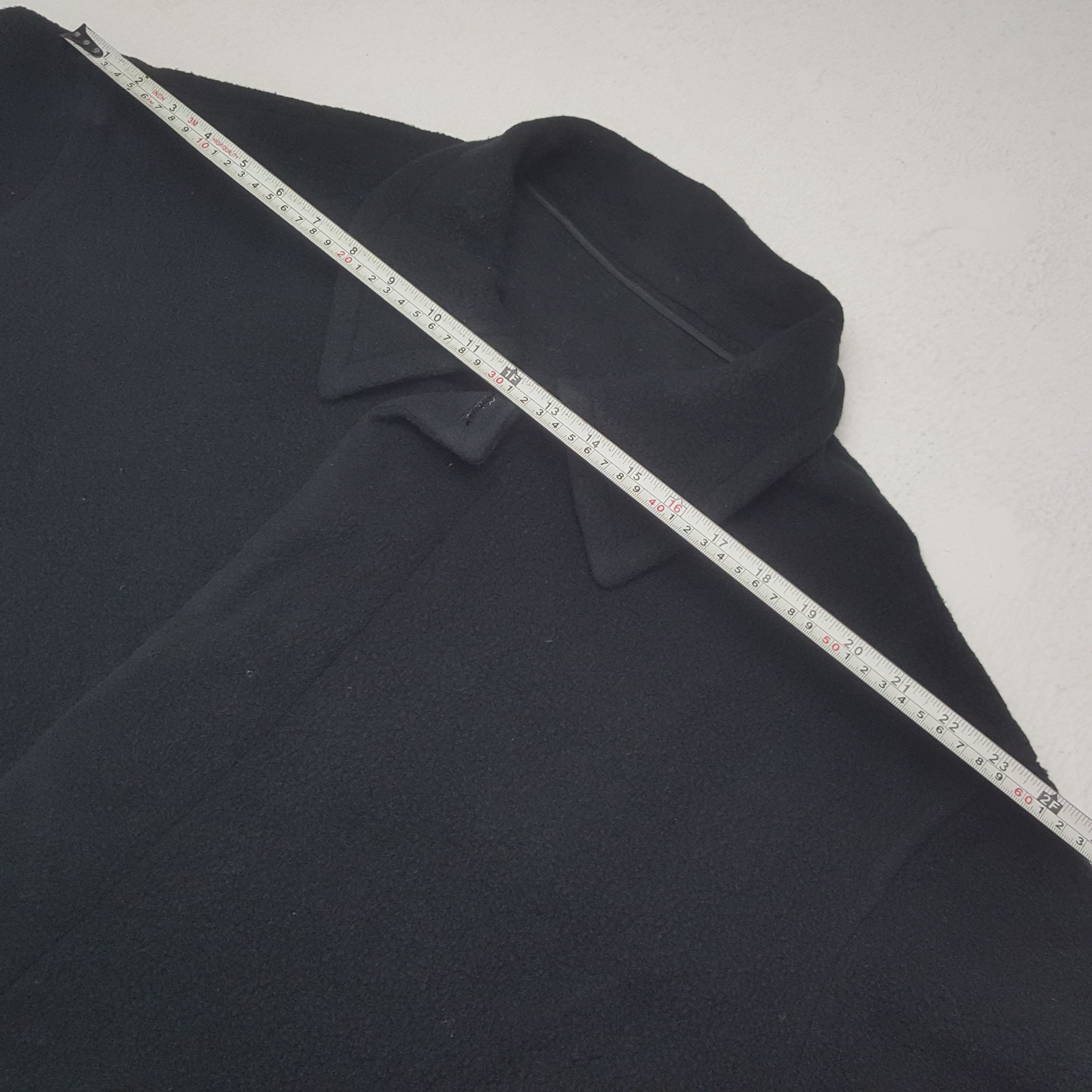 Vintage × Y's × Yohji Yamamoto Vintage Y's by Yohji Yamamoto Wool Trench Long Jacket Size US XL / EU 56 / 4 - 5 Thumbnail