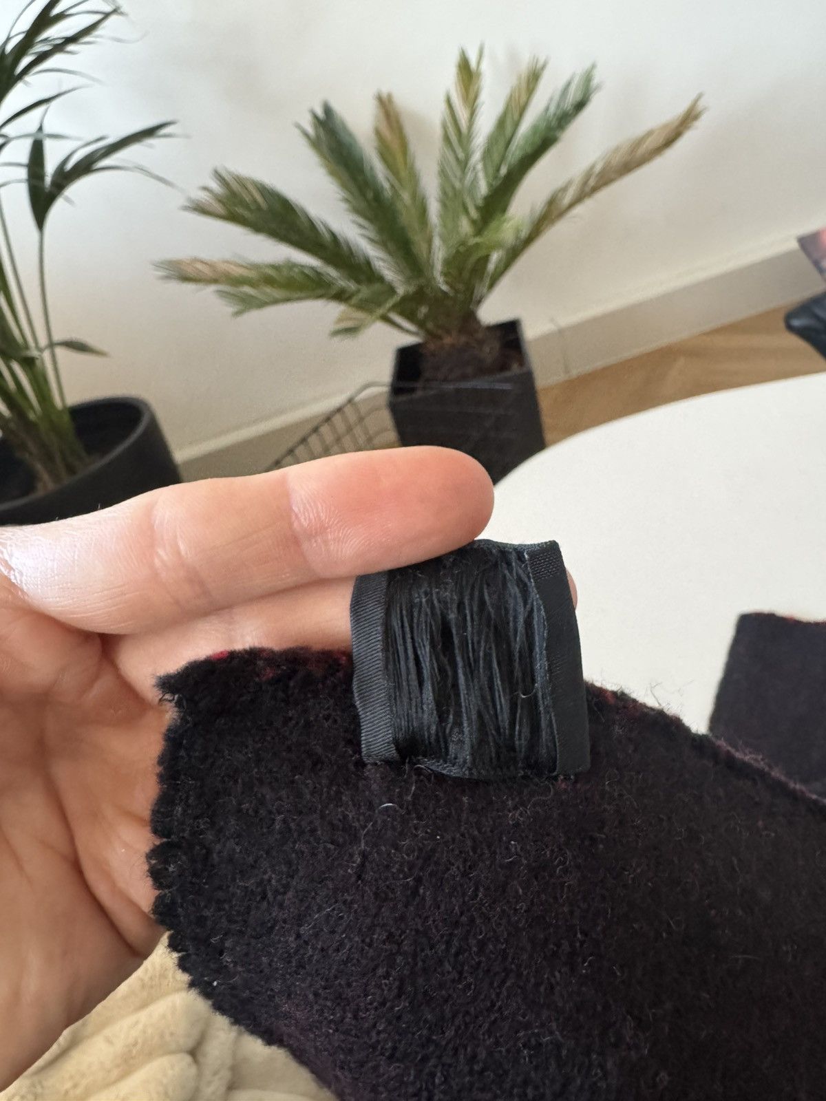 Givenchy Givenchy Big Logo Wool Knit Scarf Designer Luxury Black Rare Size ONE SIZE - 5 Thumbnail