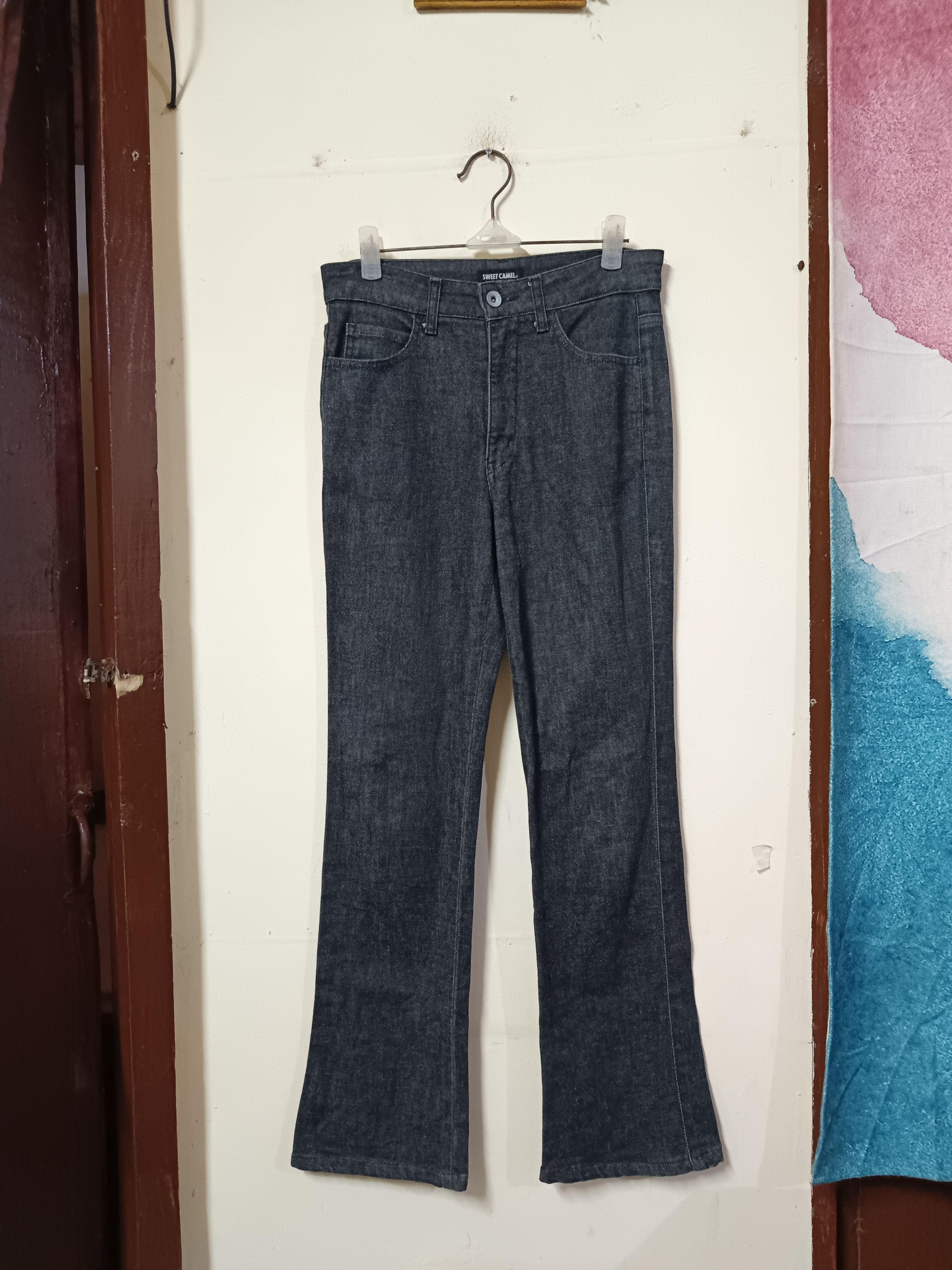 Japanese Brand Vintage sweet camel Japanese Boot Cut jeans Size 27" / US 4 / IT 40 - 1 Thumbnail