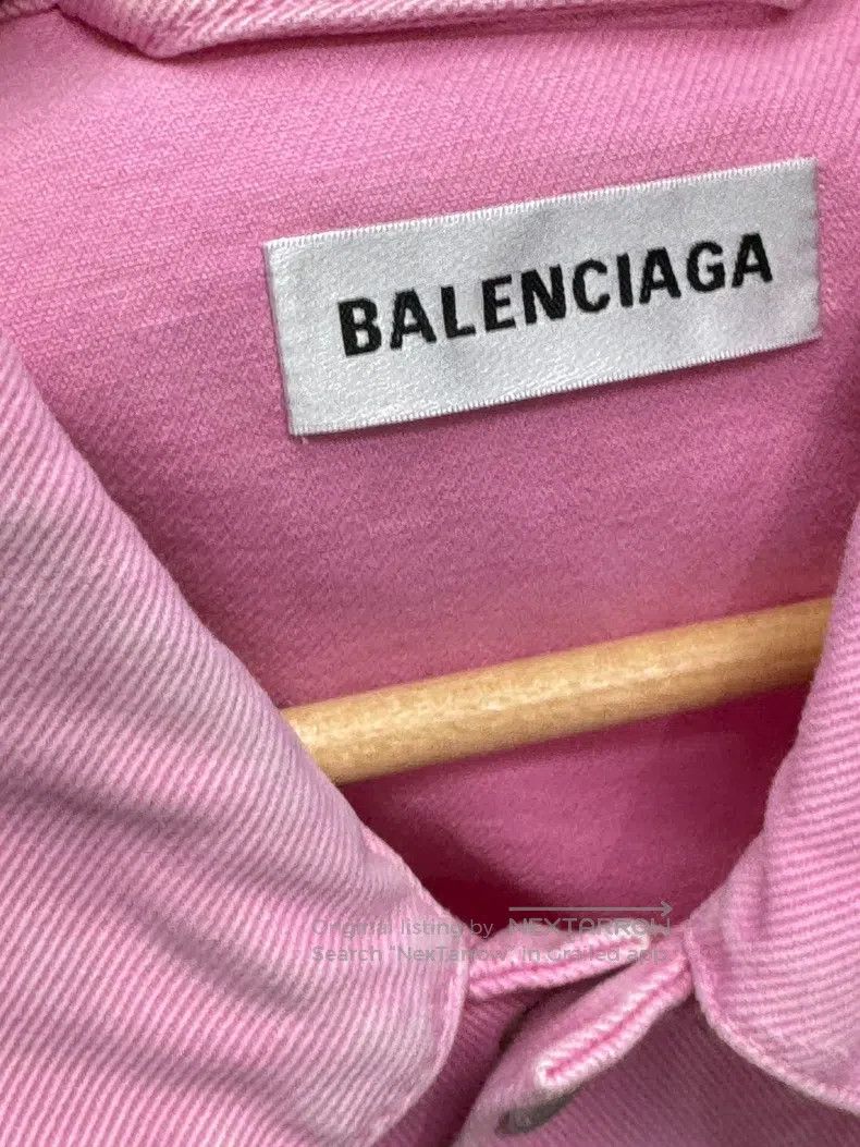 Balenciaga Balenciaga Valentine's Day Series Solid Color Front Logo L Size XXS / US 00 / IT 34 - 5 Thumbnail