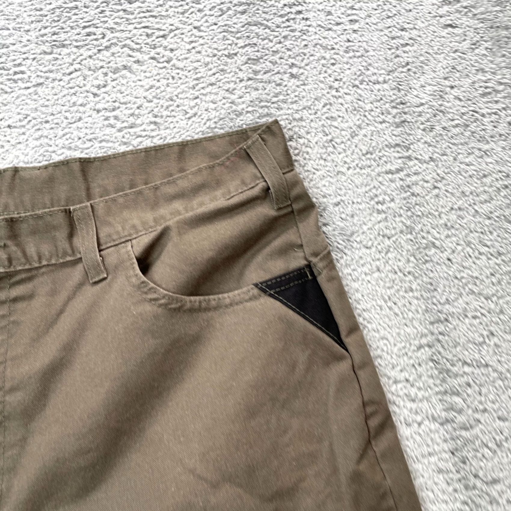 Dickies Dickies Shorts Mens 38 Brown Utility Canvas Ripstop Regular Fit Workwear Durable Chino 5-Pocket Dickies Mens Regular Brown 38 Inseam 10 in Size US 38 / EU 54 - 2 Thumbnail