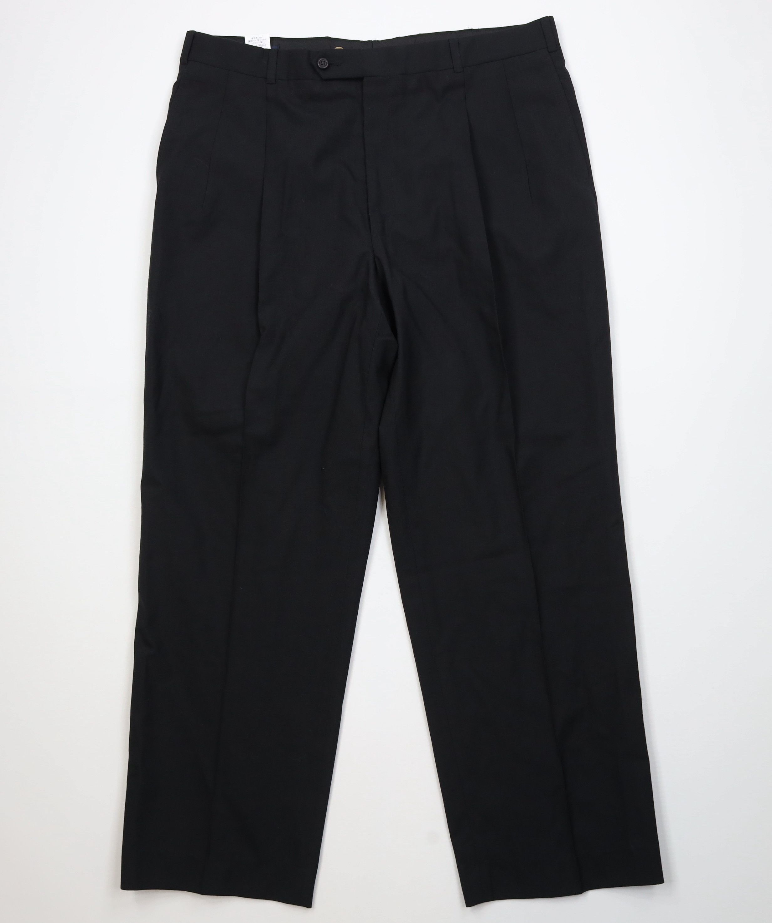 Lands' End Vintage 90s Lands End Wide Leg Chino Pants Trousers Black Size US 38 / EU 54 - 1 Thumbnail