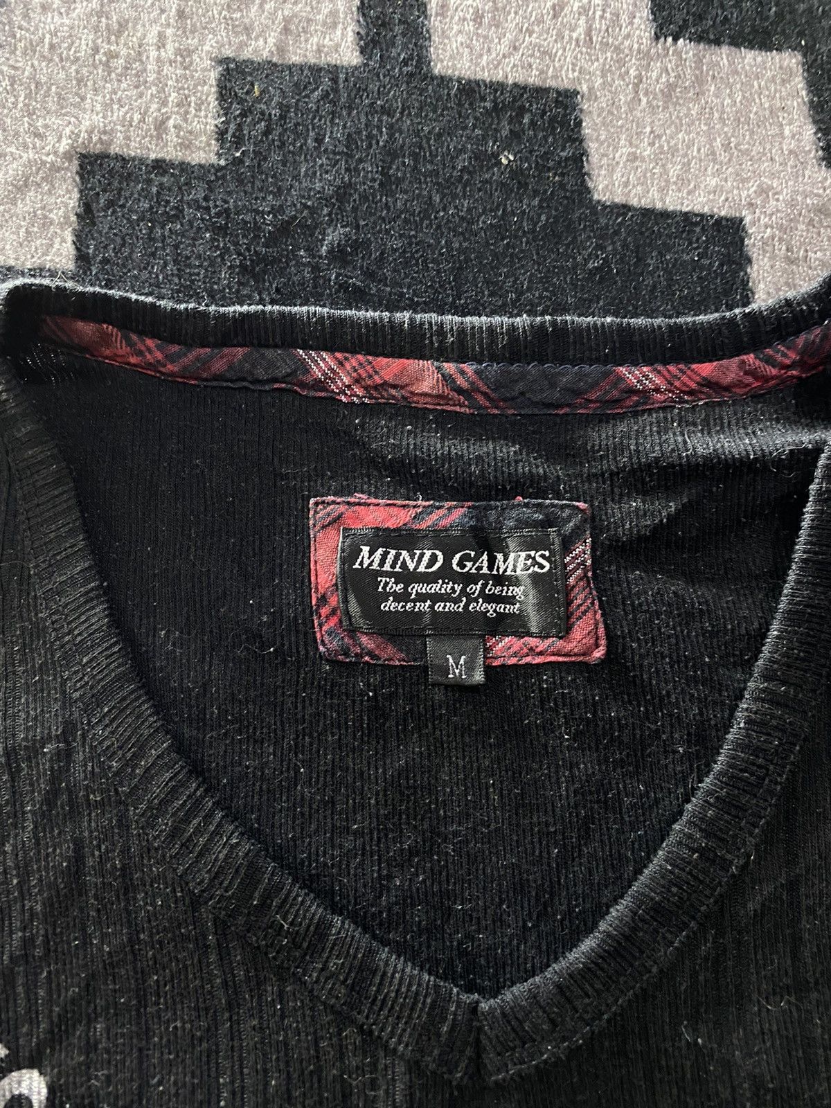 If Six Was Nine × Japanese Brand mind games poem tshirt Size US M / EU 48-50 / 2 - 4 Thumbnail
