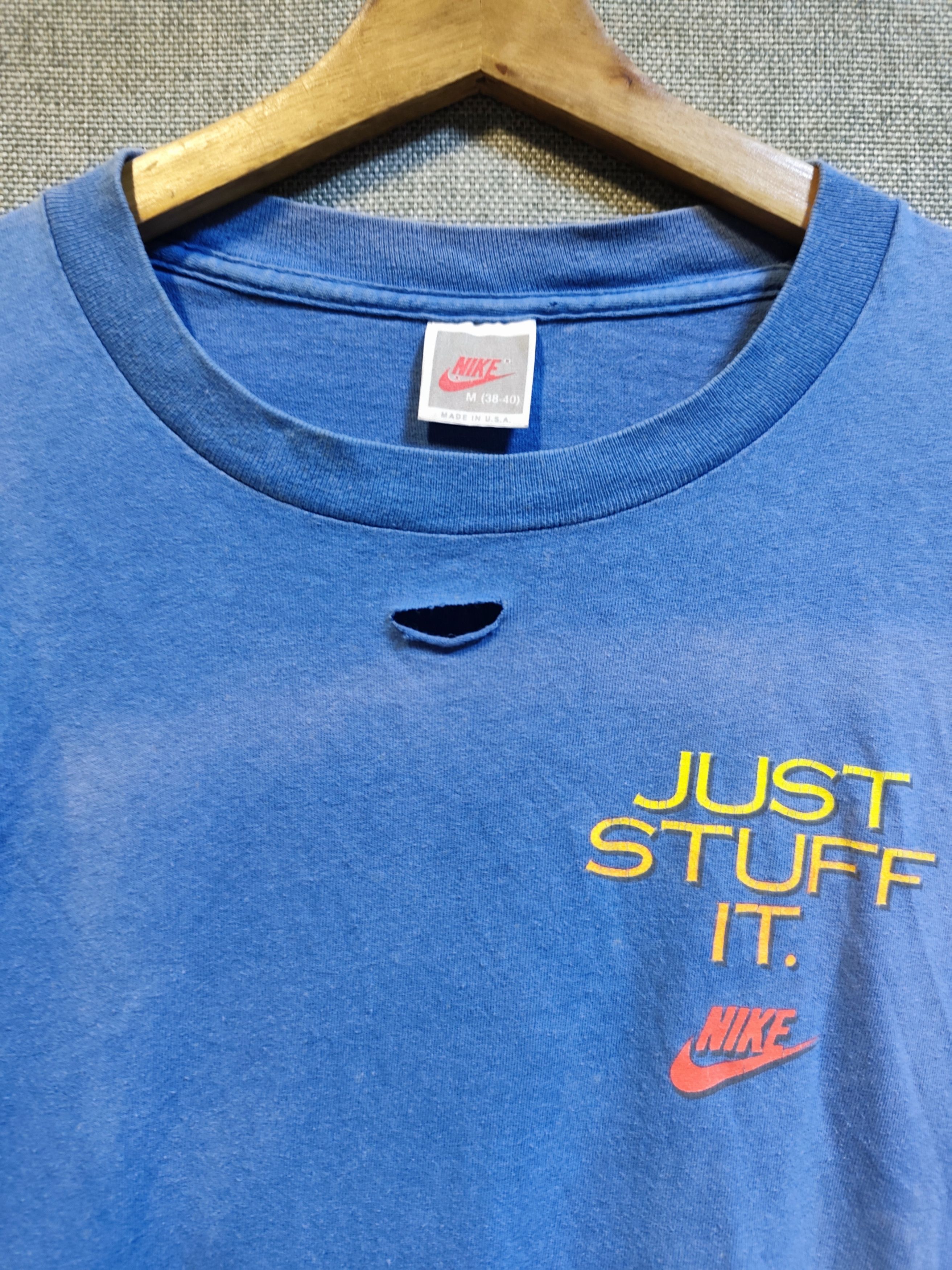 Nike vintage 90s t shirt nike air force sts distressed Size US M / EU 48-50 / 2 - 4 Thumbnail