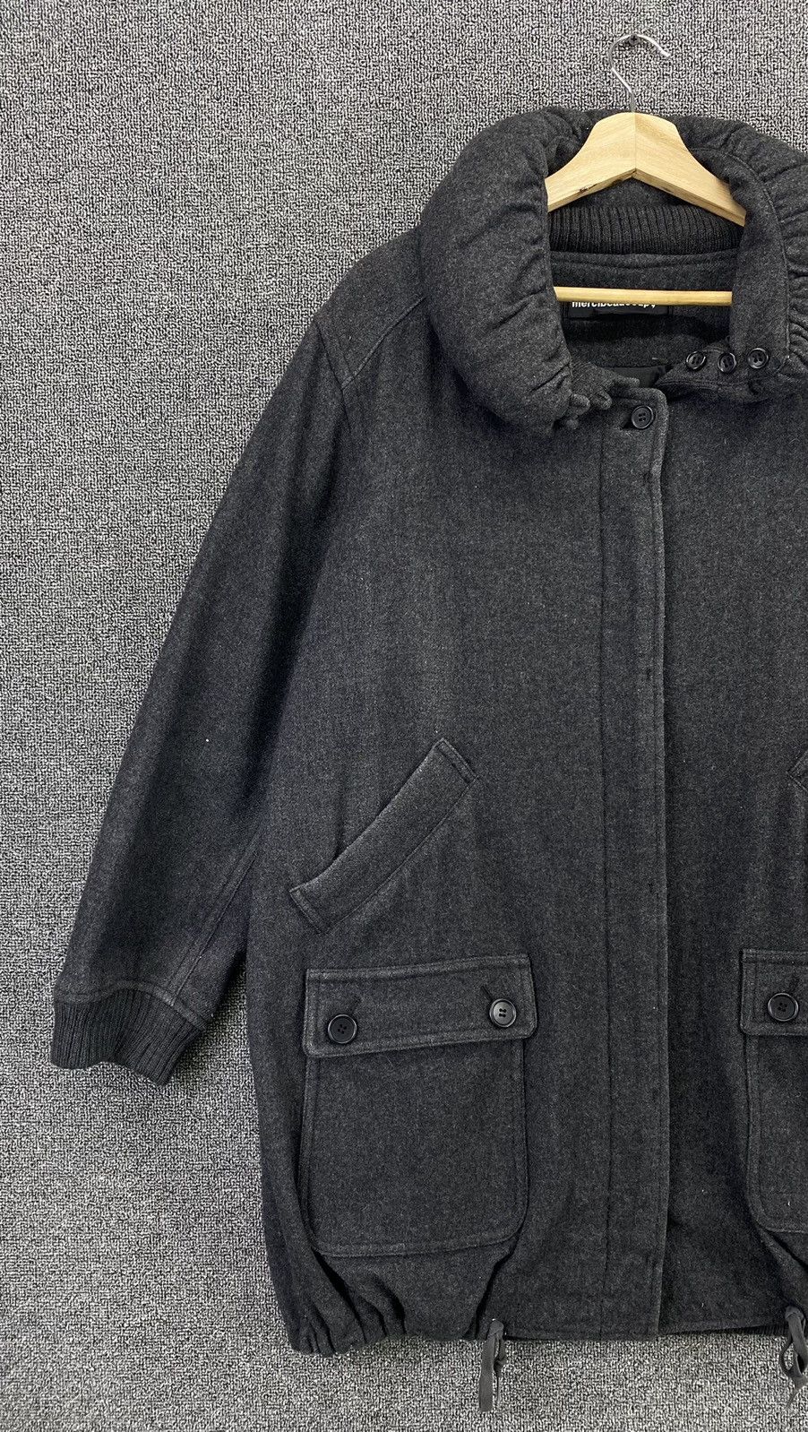 Issey Miyake Vintage Issey Miyake Mercibeaucoup Wool Jacket Size L / US 10 / IT 46 - 3 Thumbnail