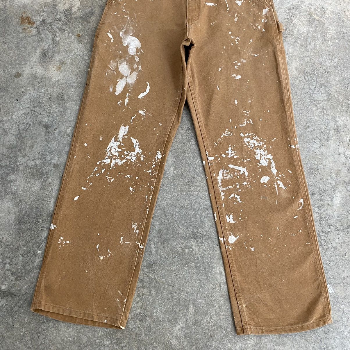 Carhartt Vintage Carhartt Faded Tan Splatter Painter Pants Size US 32 / EU 48 - 5 Thumbnail