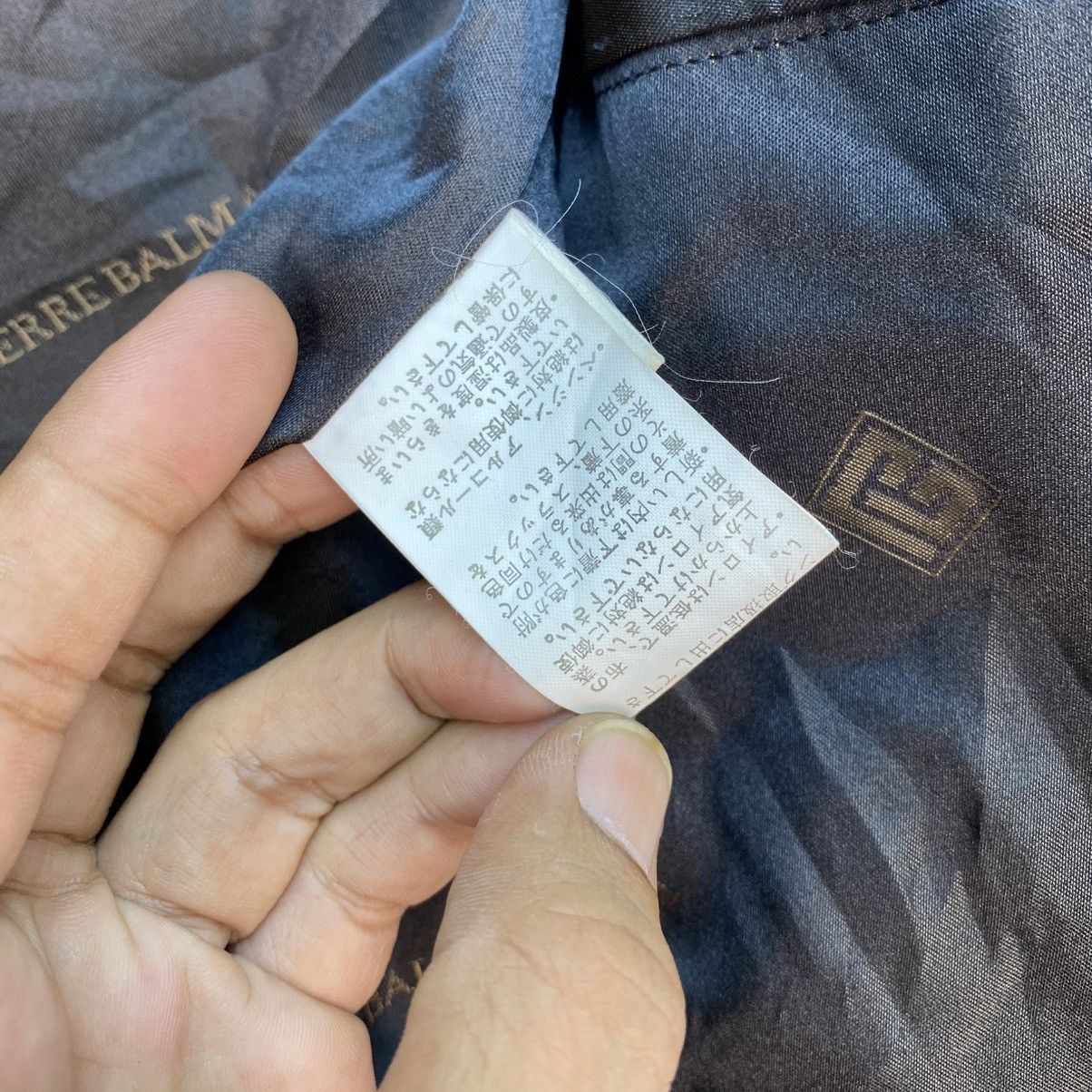 Balmain 🫶Vintage Balmain Lamb Leather Jacket Size US M / EU 48-50 / 2 - 8 Thumbnail