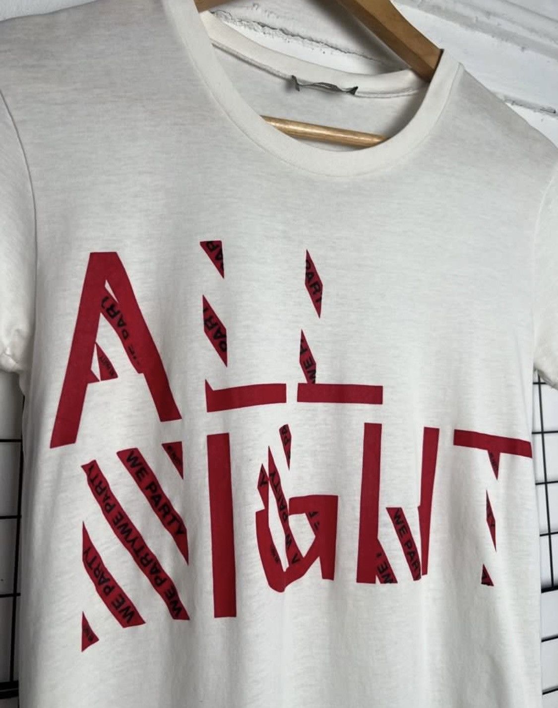 Dior Dior All Night logo tshirt Size XS / US 0-2 / IT 36-38 - 2 Thumbnail