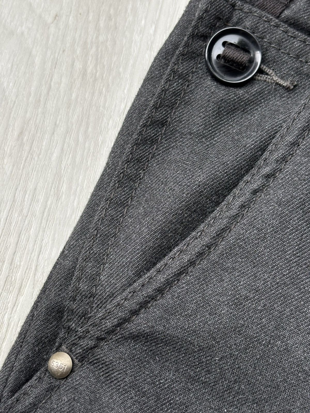 Japanese Brand 5351 pourles hommes flare cargo pants Size US 29 - 5 Thumbnail