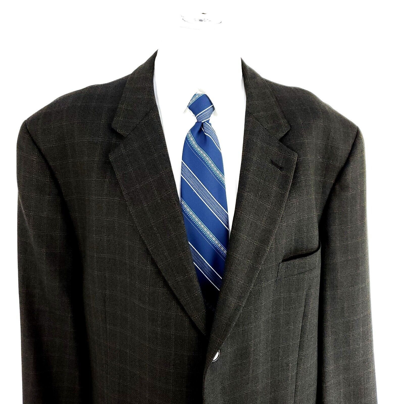 Joseph Abboud Joseph Abboud Nordstrom Tweed Wool 3 Button Sport Coat 48L B Grailed