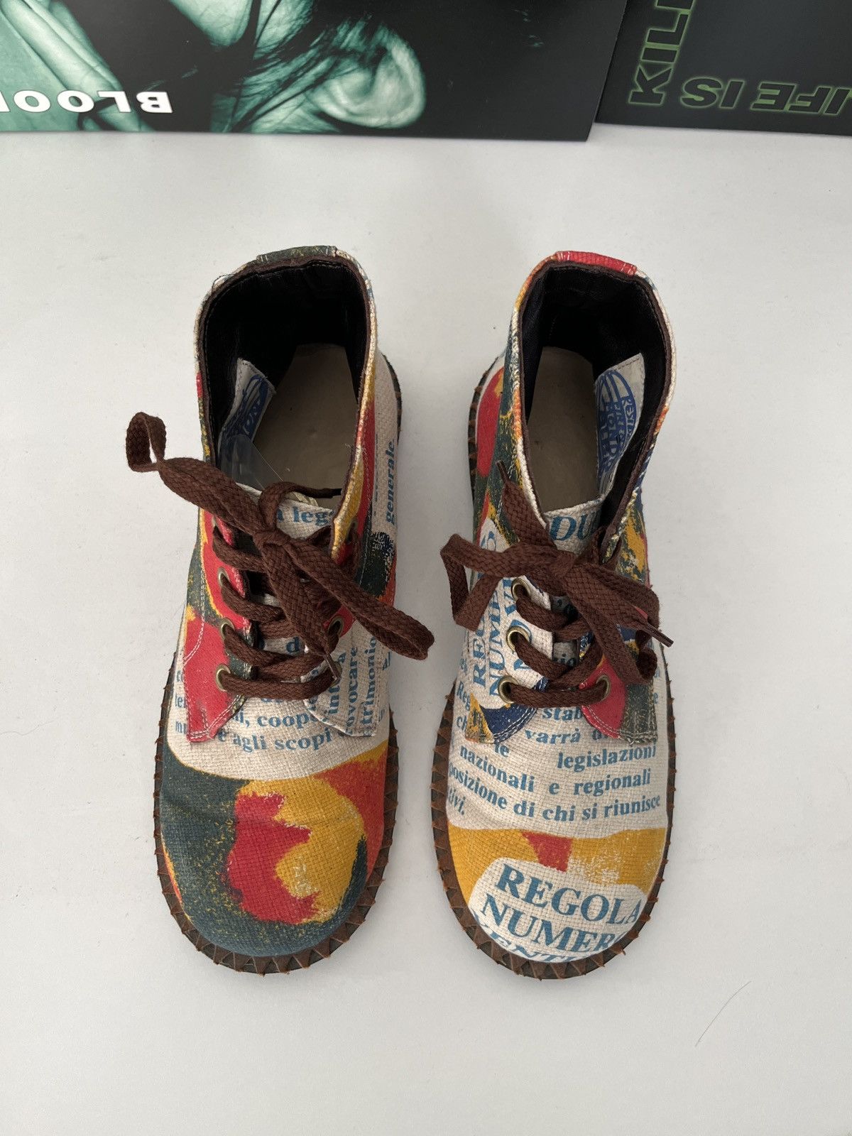 Handmade mondo albion residence firenze hand made avant garde boots Size US 7 / IT 37 - 8 Thumbnail