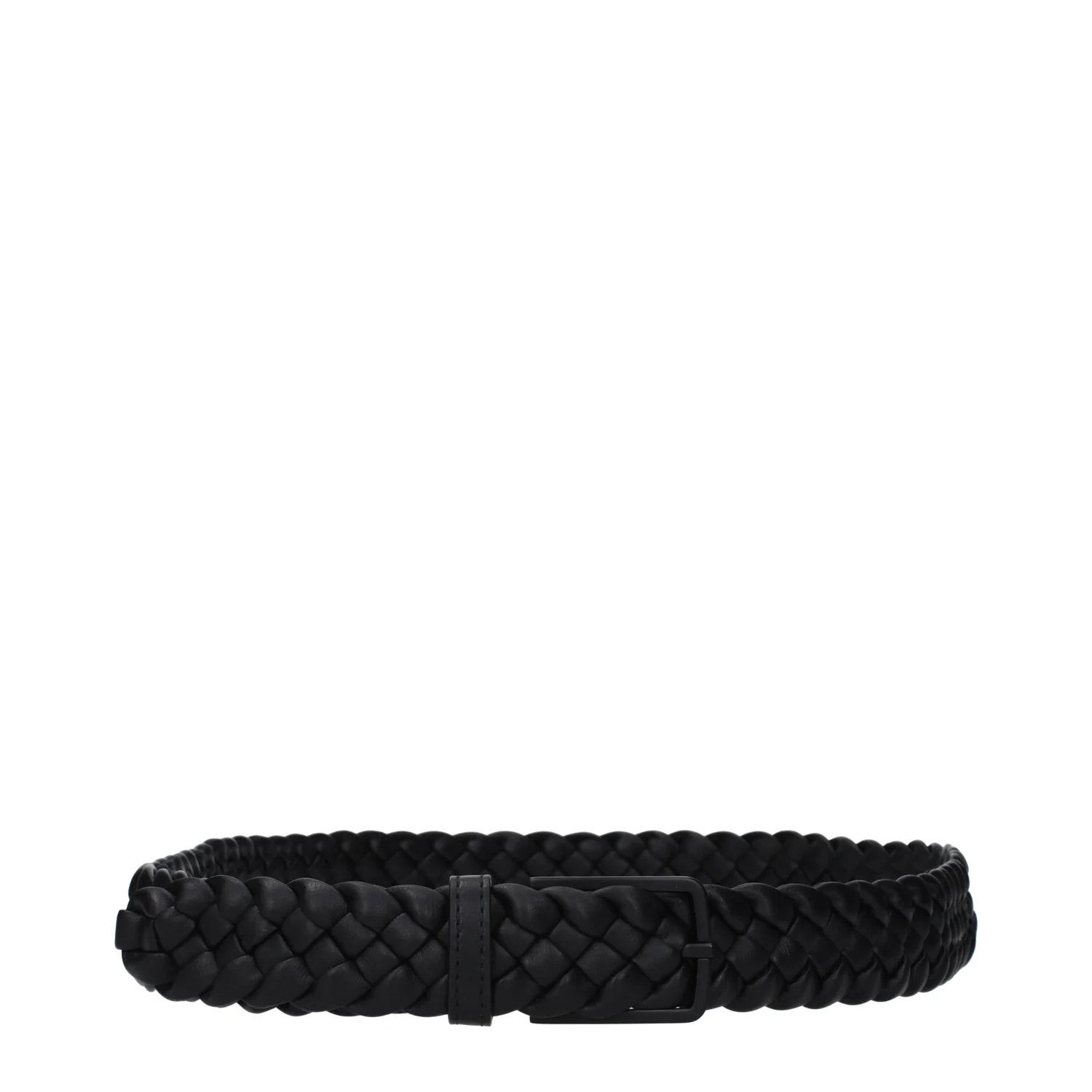 Bottega Veneta ob1o1e0325 Size: 100 / Leather Belt in Black Size 38 - 1 Preview