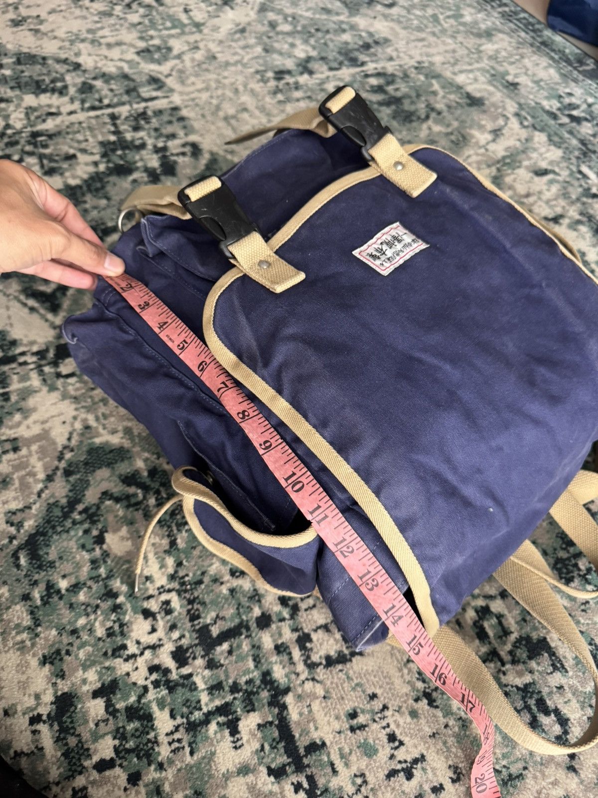 Ichizawa Shinzaburo Hanpu ICHIZAWA HANPU DUCK COTTON BAG PACK Size ONE SIZE - 4 Thumbnail