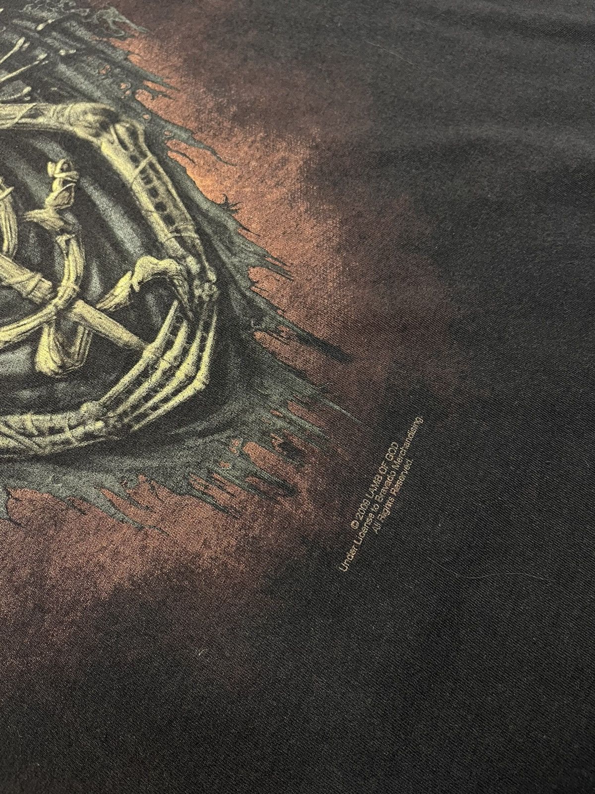 Band Tees Vintage 2009 Lamb Of God T Shirt faded tee Size US L / EU 52-54 / 3 - 5 Thumbnail