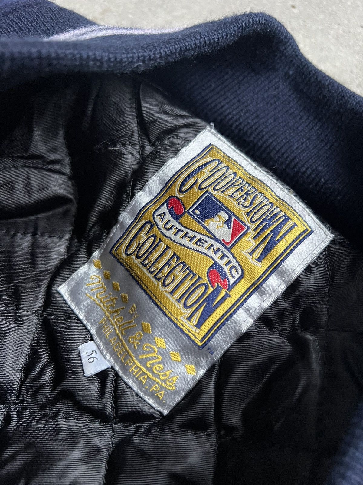 Cooperstown Collection Vintage Yankees wool bomber jacket Cooperstown collection Size US XXL / EU 58 / 5 - 6 Thumbnail