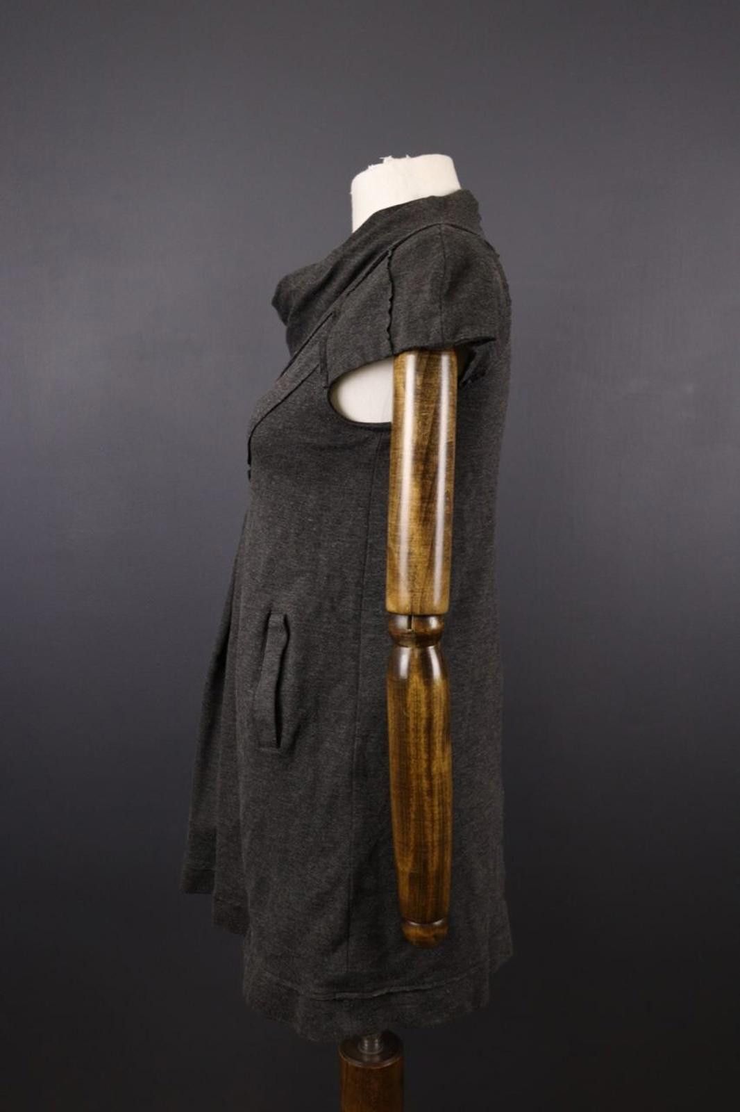 Pink Floyd Pinko Gray Short Sleeve Cowl Neck Sweater Dress Size M Size M / US 6-8 / IT 42-44 - 5 Thumbnail
