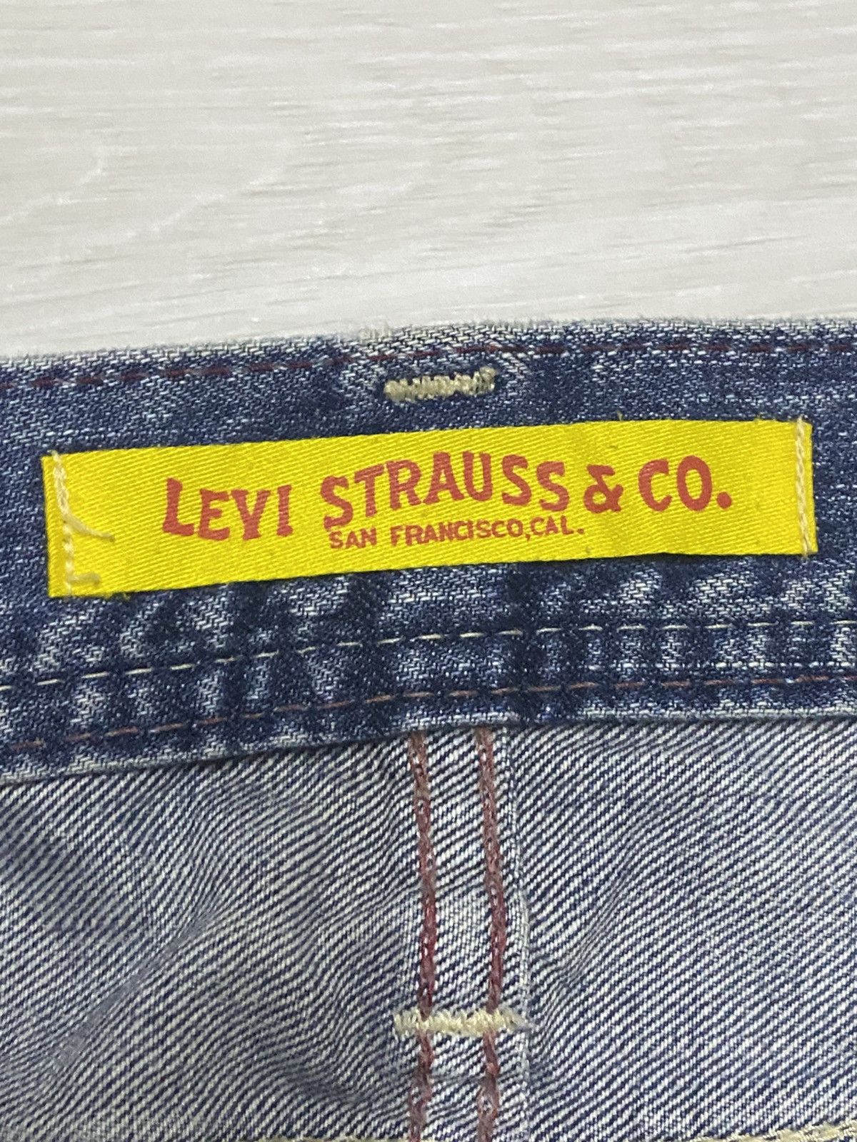 Levi's Vintage Levis Strauss San Francisco Distressed Jeans Size US 32 / EU 48 - 14 Thumbnail