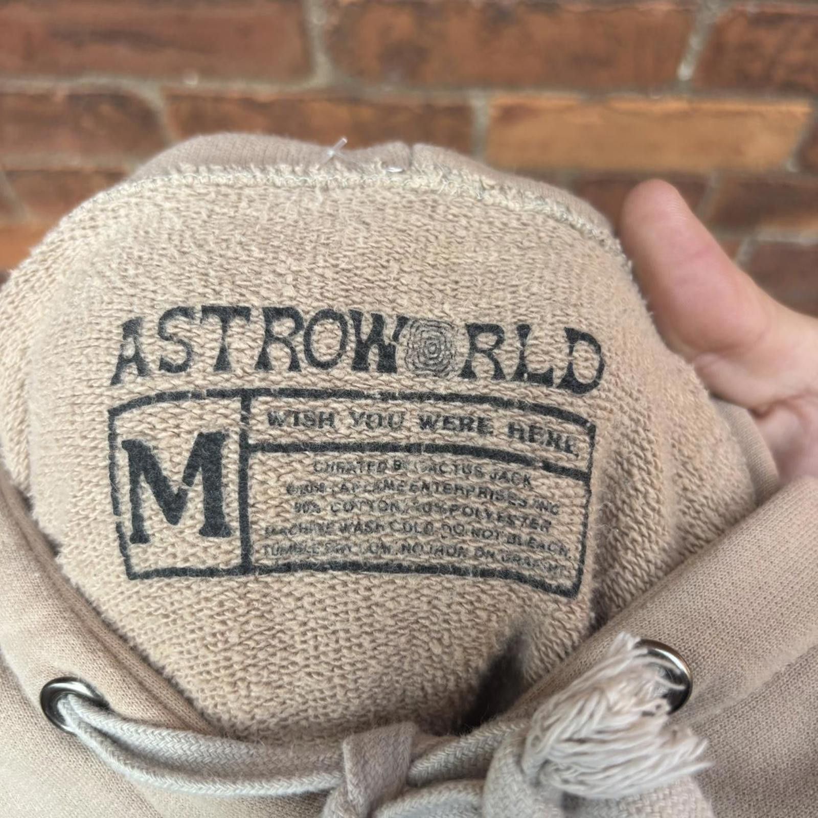 Travis Scott Astroworld look mom I can fly zip up hoodie M Size US M / EU 48-50 / 2 - 5 Thumbnail