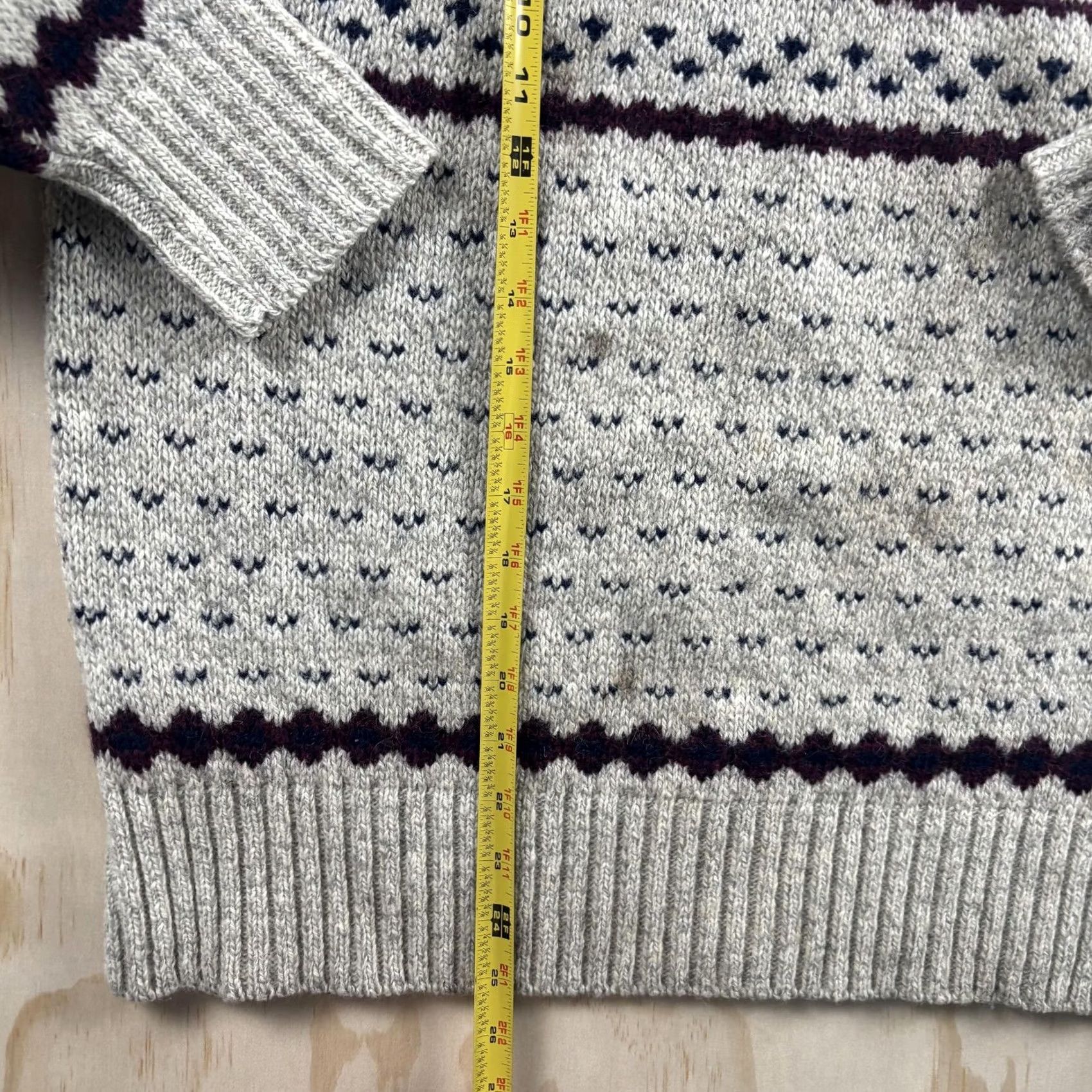 Vintage Vintage Susquehanna Trail Outfitters Sweater Mens Large Fair Isle Ski Pullover Size US L / EU 52-54 / 3 - 3 Thumbnail
