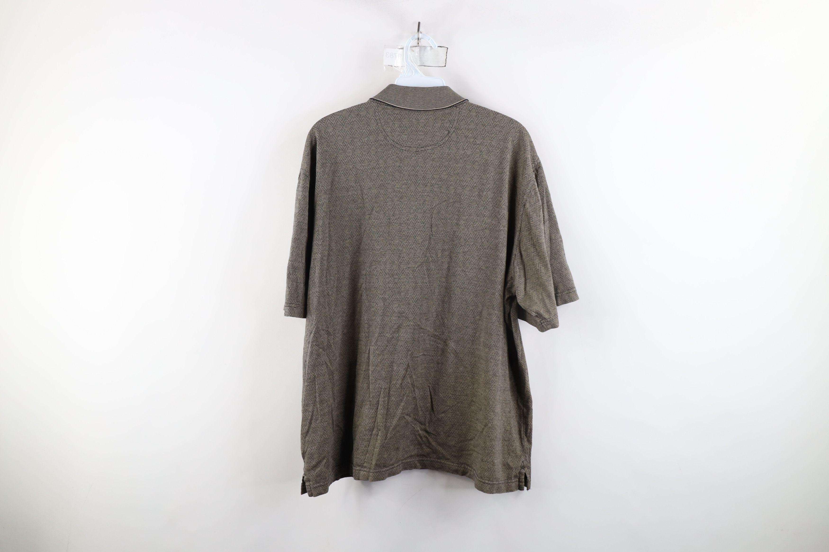 Vintage Vintage 90s Streetwear Diamond Knit Golf Polo Shirt Size US M / EU 48-50 / 2 - 10 Thumbnail