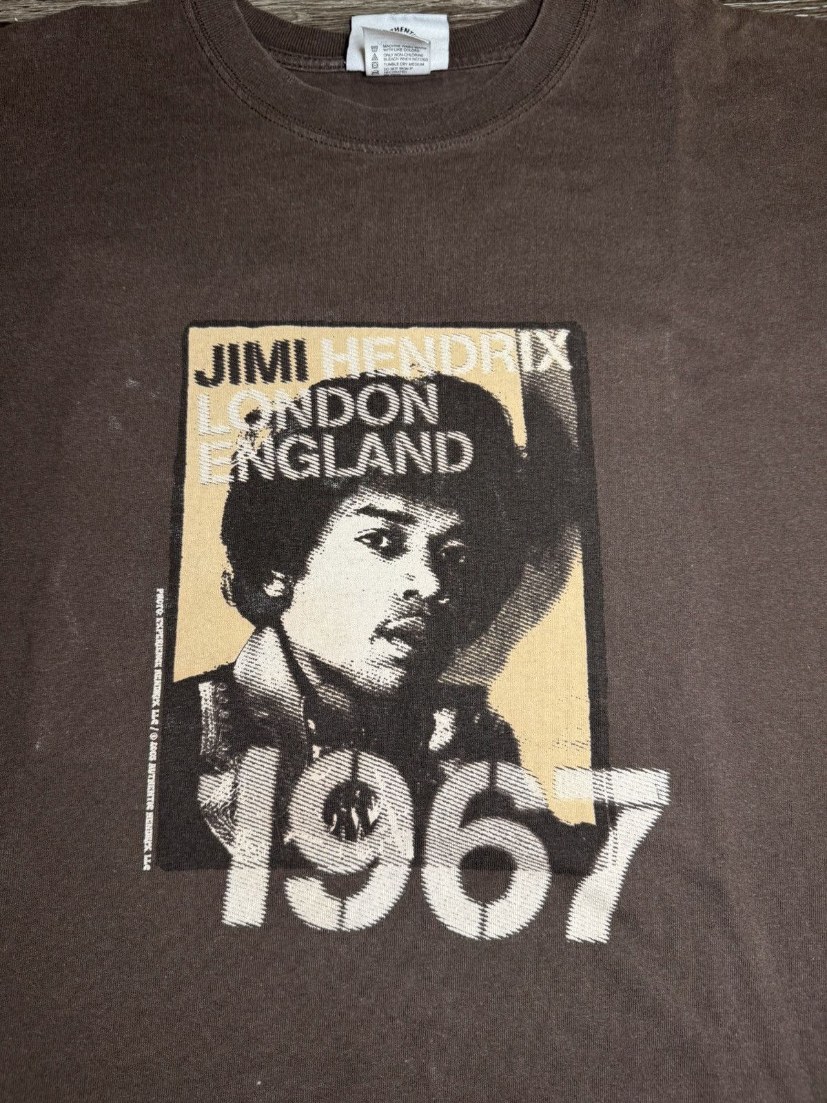 Jimi Hendrix Vintage Jimi Hendrix T-Shirt Size US L / EU 52-54 / 3 - 2 Thumbnail