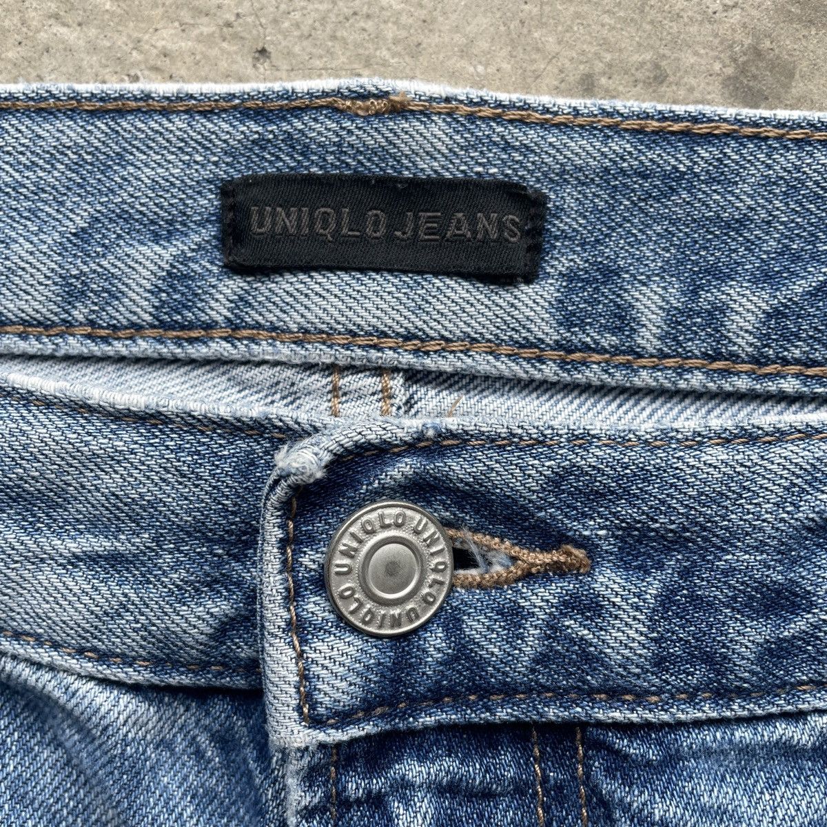 Japanese Brand × Jean Vintage Japanese Distressed Jeans Faded Denim Pants W29 Size US 29 - 6 Thumbnail