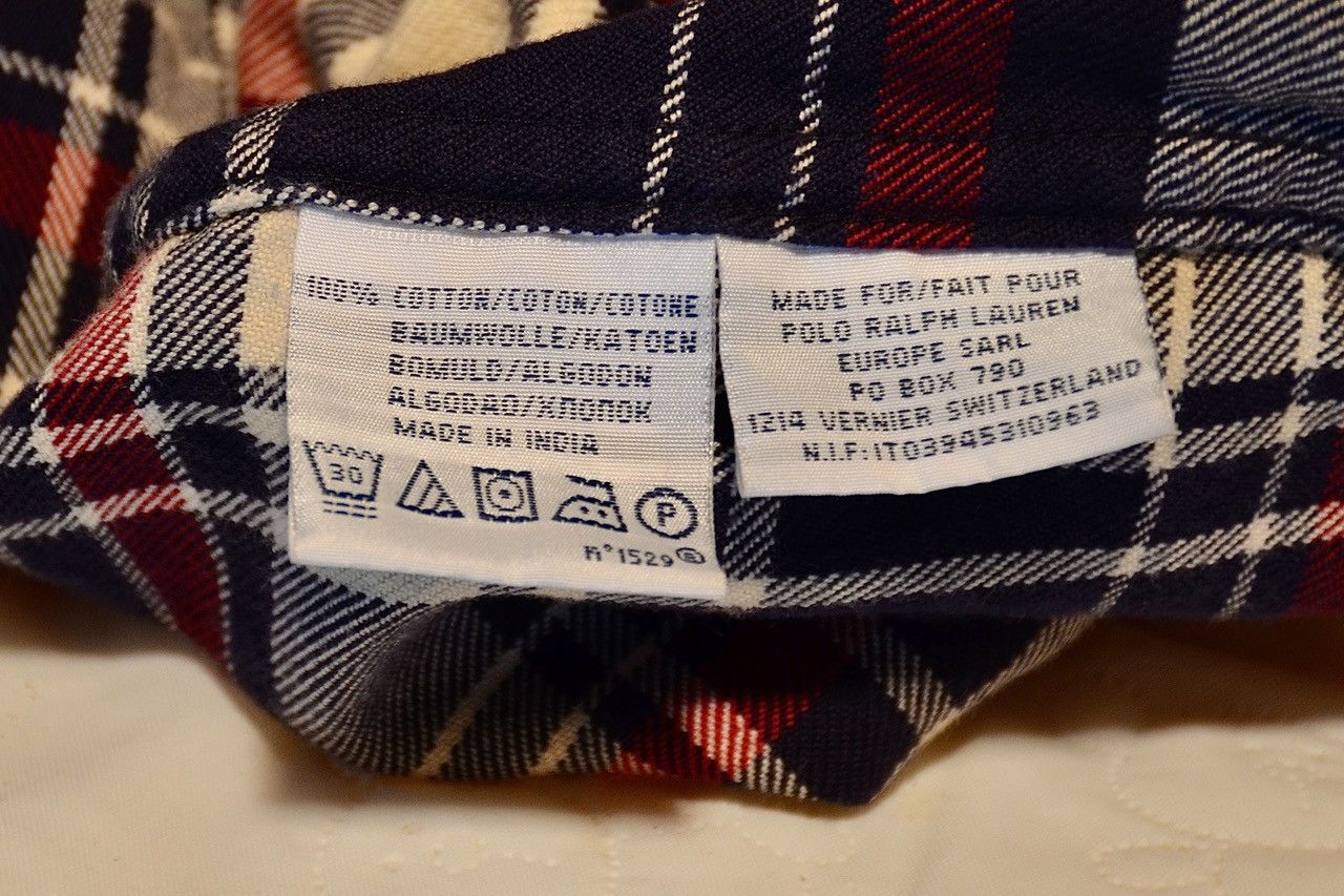 Polo Ralph Lauren Polo Ralph Lauren Plaid Flannel Shirt Small Red Blue Size US S / EU 44-46 / 1 - 5 Thumbnail