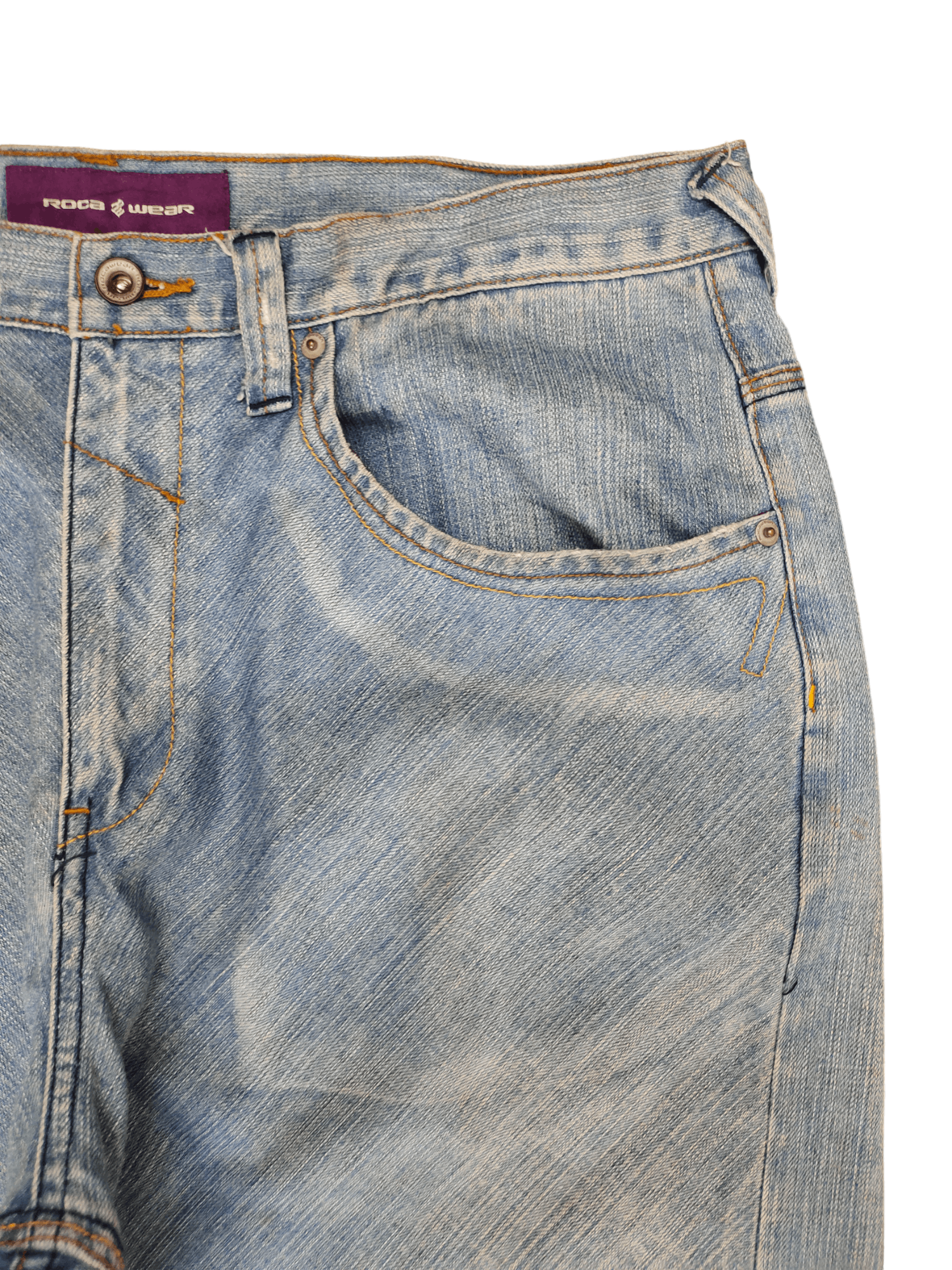 Rocawear Baggy Jeans Rocawear Wide Leg Jeans Y2k Jnco Streetwear Size US 36 / EU 52 - 11 Thumbnail