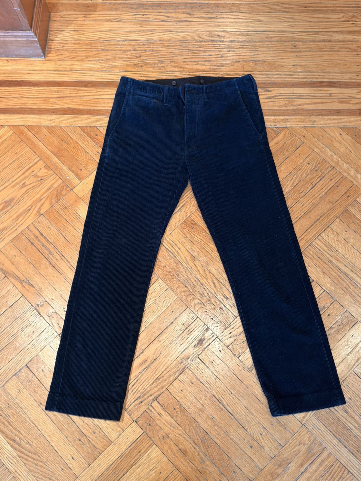 RRL Ralph Lauren RRL Ralph Lauren Indigo Corduroy Pant Size US 32 / EU 48 - 1 Thumbnail