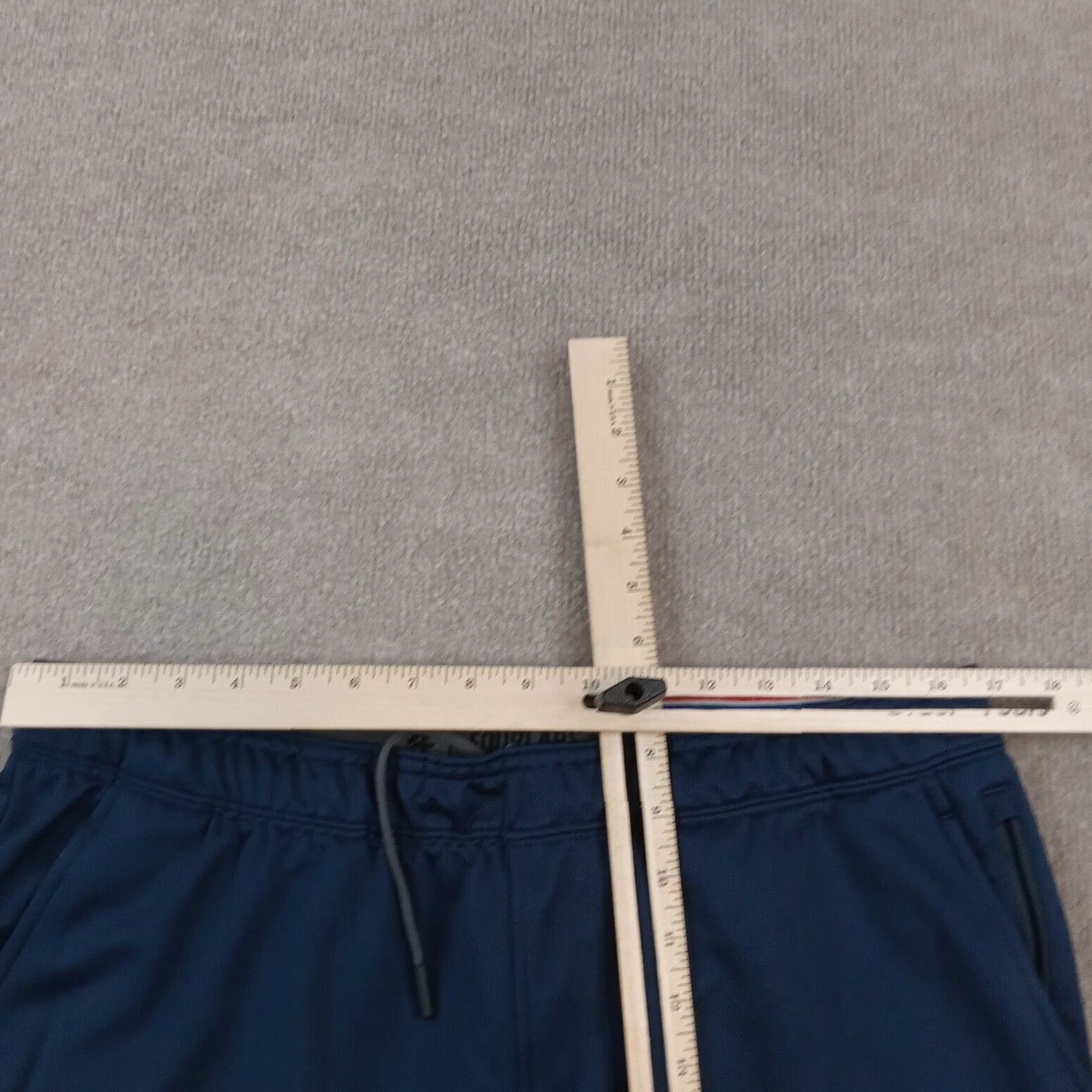 New Balance Fourlaps Pants Mens Large Blue Tapered Elastic Waist Stretch Track Pants Size US 34 / EU 50 - 4 Thumbnail