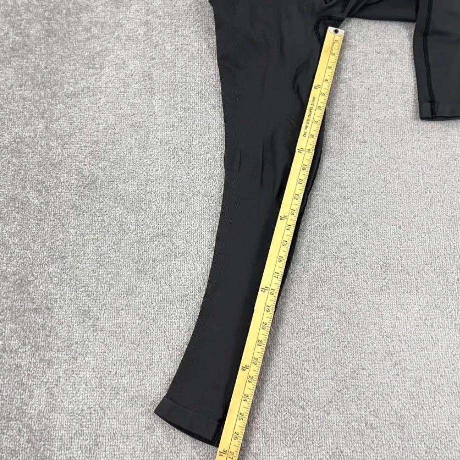 Lululemon Lululemon Leggings Womens Size 2/4 x 27" Dark Gray Curved Hem Yoga Running Gym Size 27" / US 4 / IT 40 - 6 Thumbnail