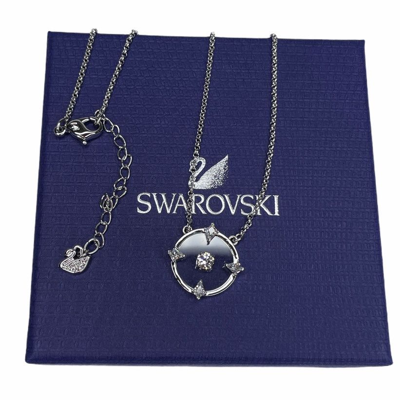 Swarovski swarovski North necklace White, Rhodium plated Size ONE SIZE - 2 Thumbnail