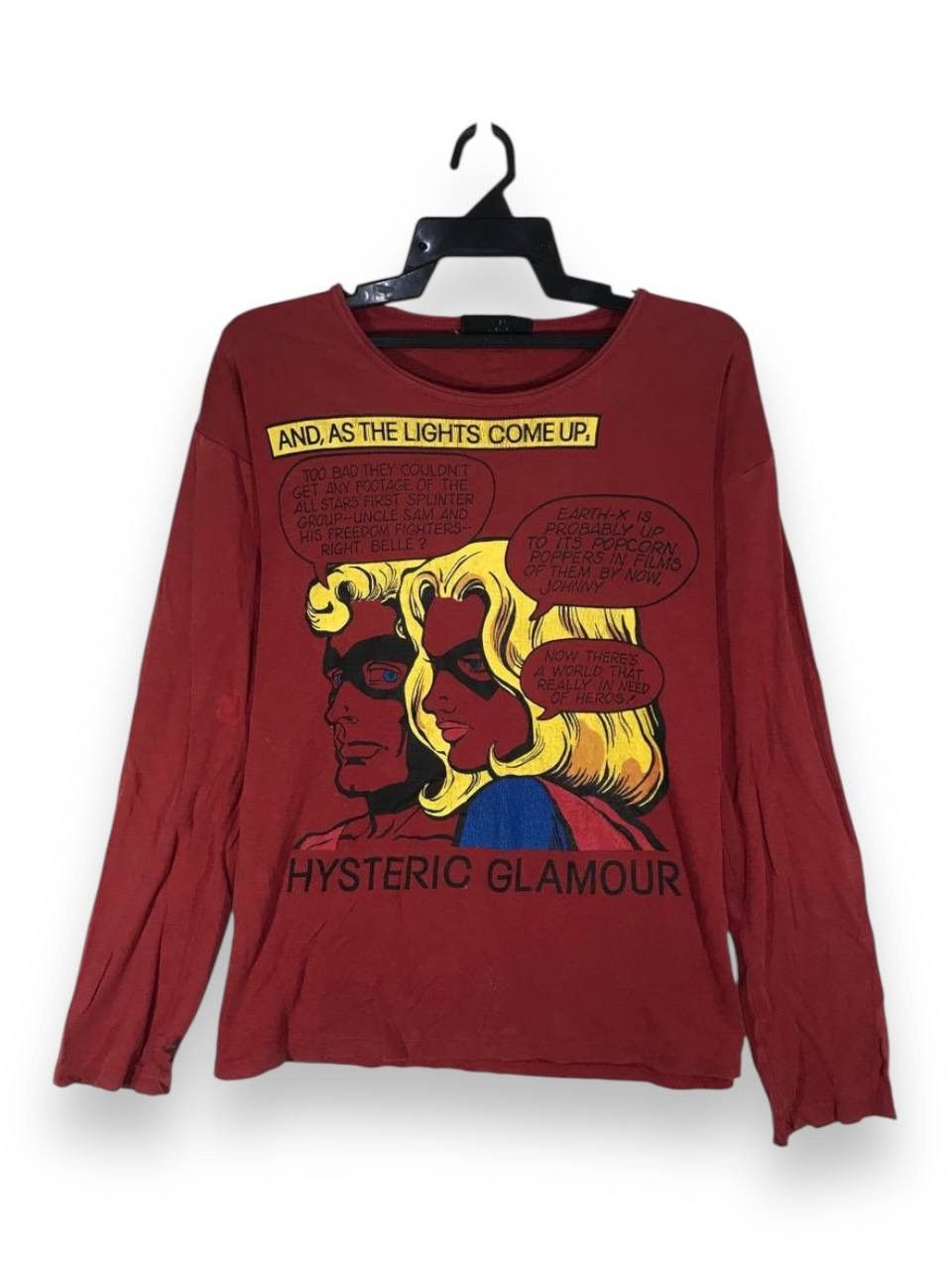 Hysteric Glamour vintage hysteric glamour pop art design Size US L / EU 52-54 / 3 - 1 Thumbnail