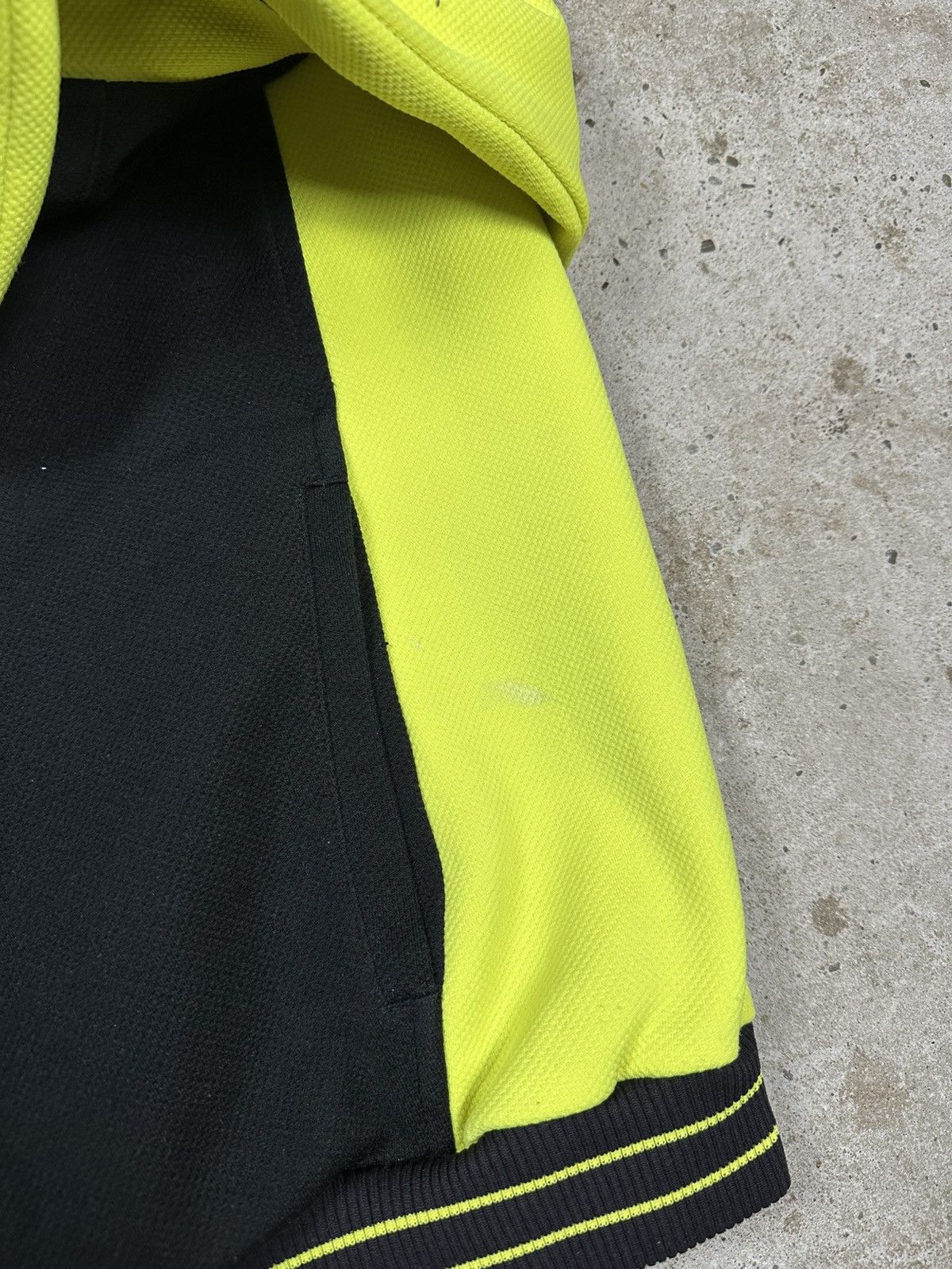 Nike Vintage 90s Nike Black Neon Track Jacket Multi Swoosh Logo Size US XL / EU 56 / 4 - 7 Thumbnail
